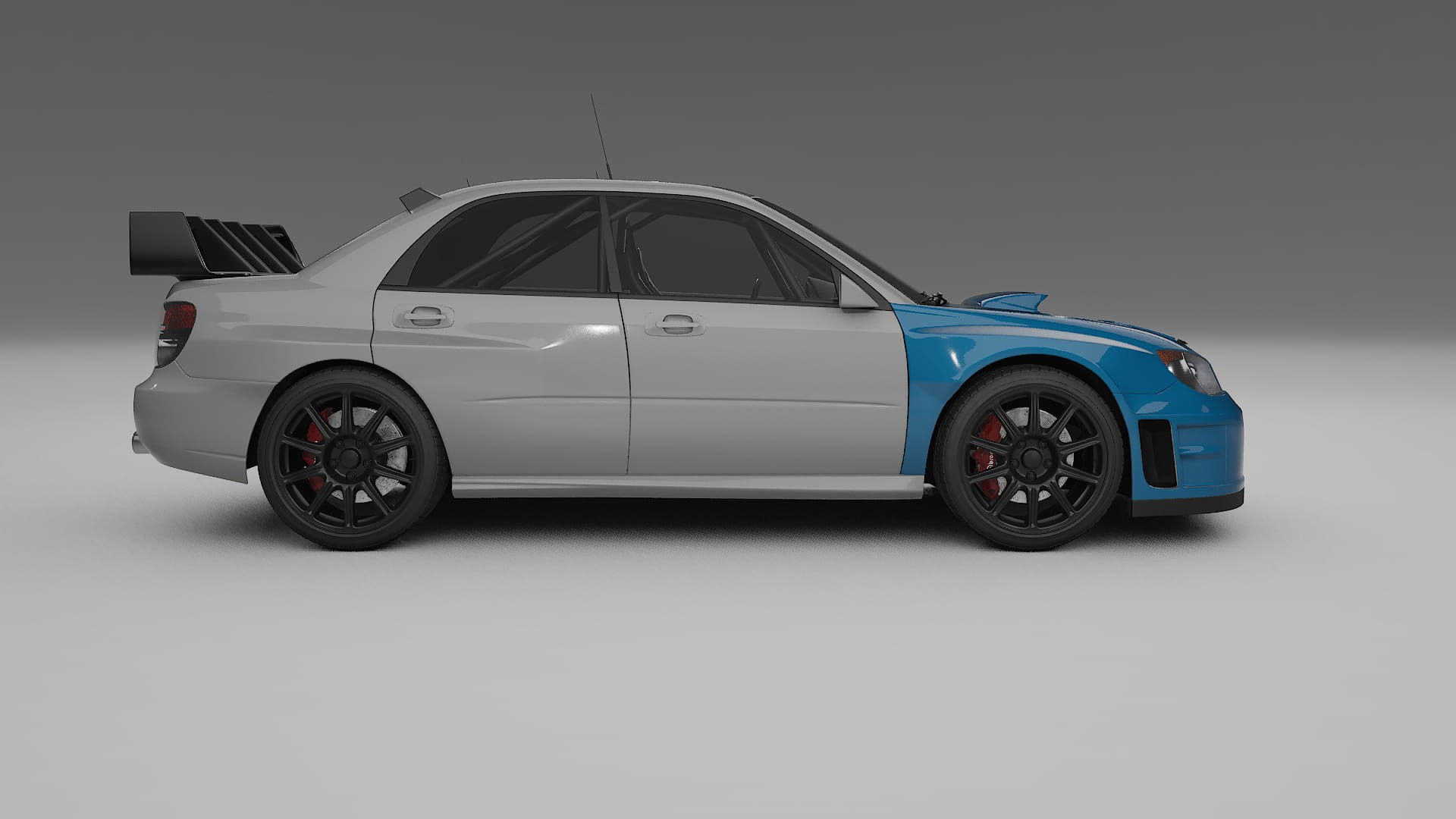 Subaru Impreza WRC GD PPF Fólie | CrystalGuard Transparentní TPU PPF Přední Ochranný Kit
