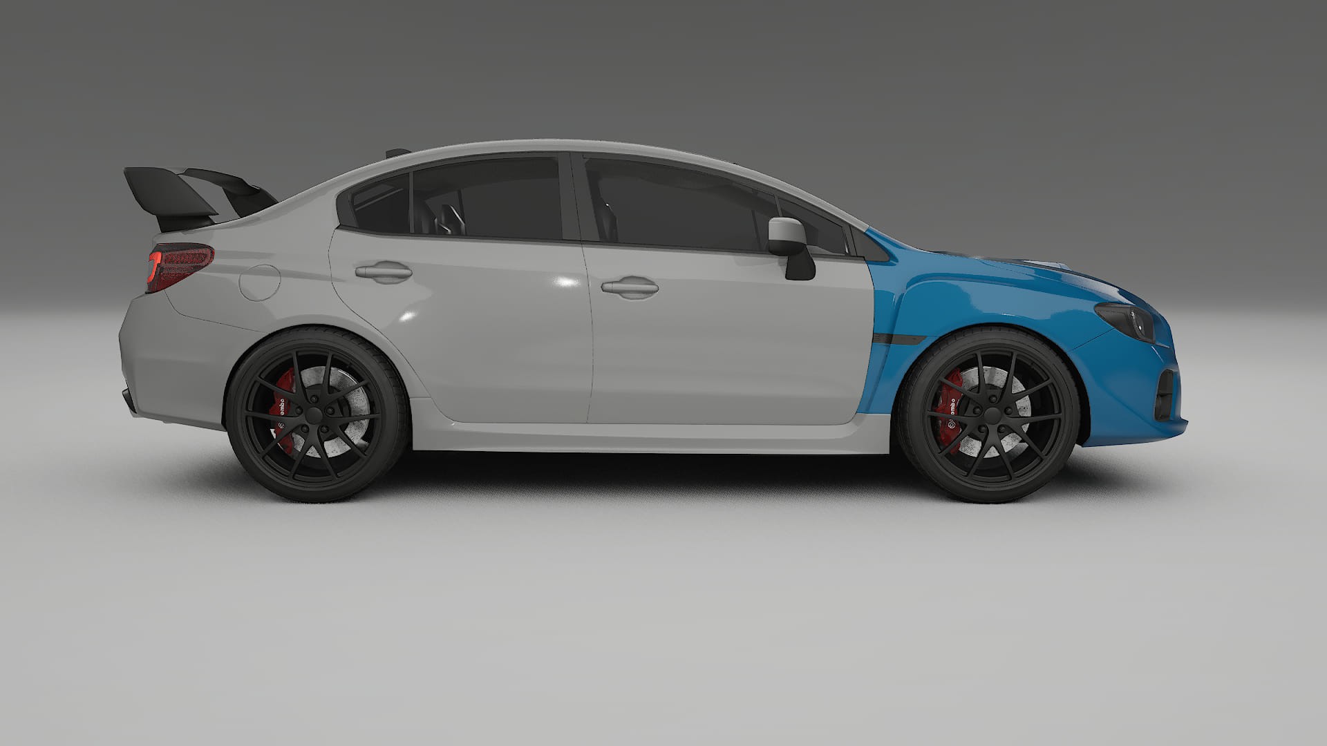 Subaru Impreza WRX Sti VA prefacelift PPF Fólie | CrystalGuard Transparentní TPU PPF Přední Ochranný Kit
