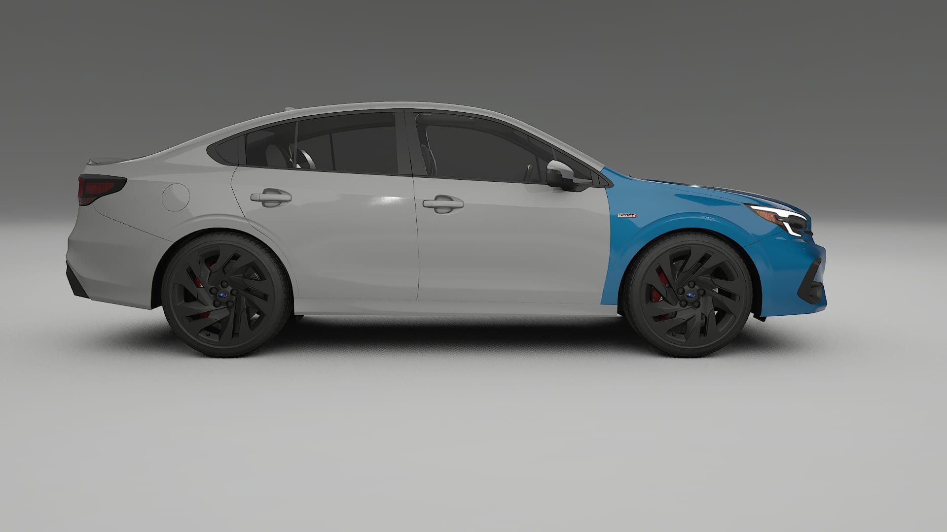 Subaru Legacy BW PPF Fólie | CrystalGuard Transparentní TPU PPF Přední Ochranný Kit
