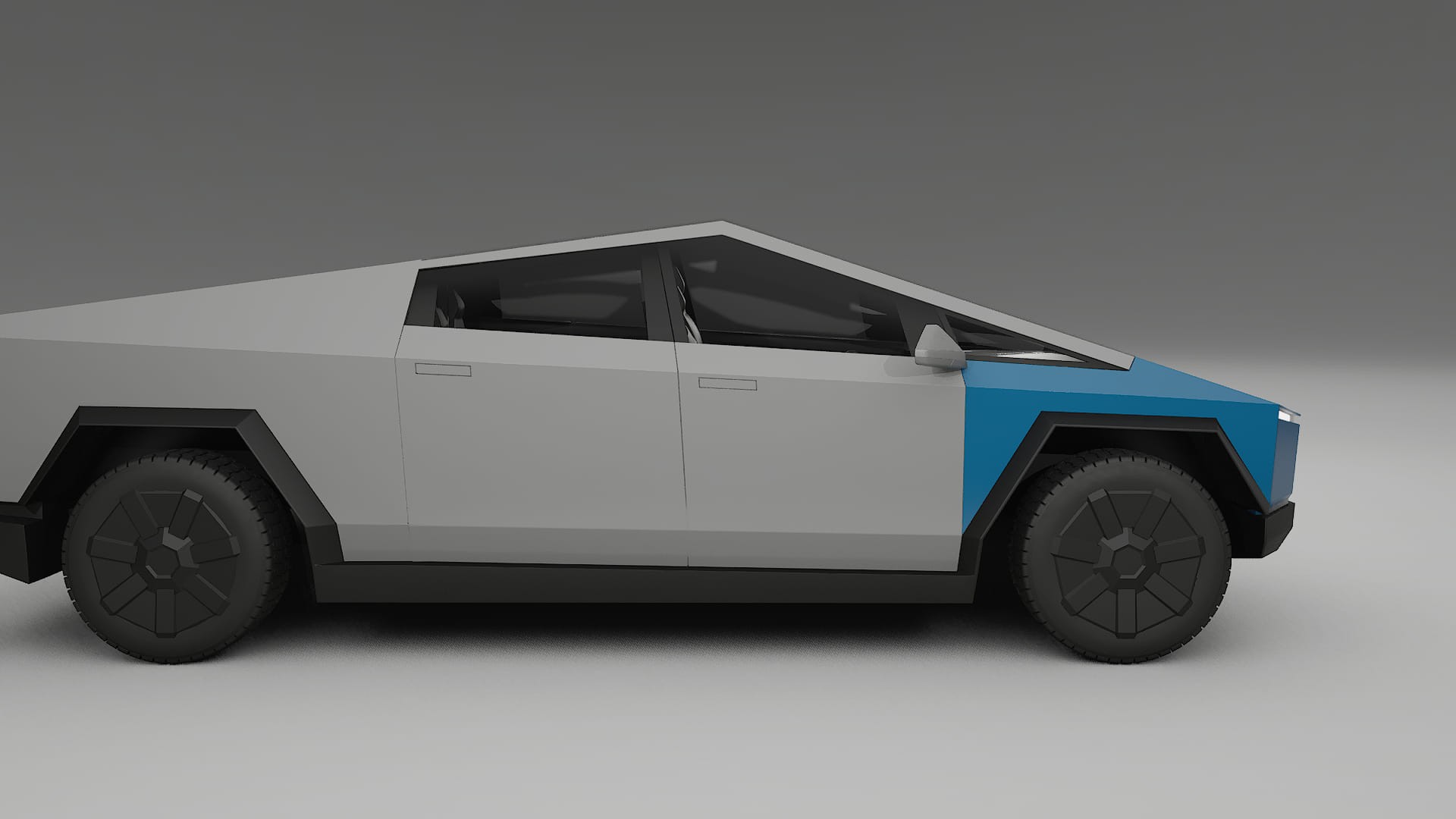 Tesla Cybertruck PPF Fólie | CrystalGuard Transparentní TPU PPF Přední Ochranný Kit