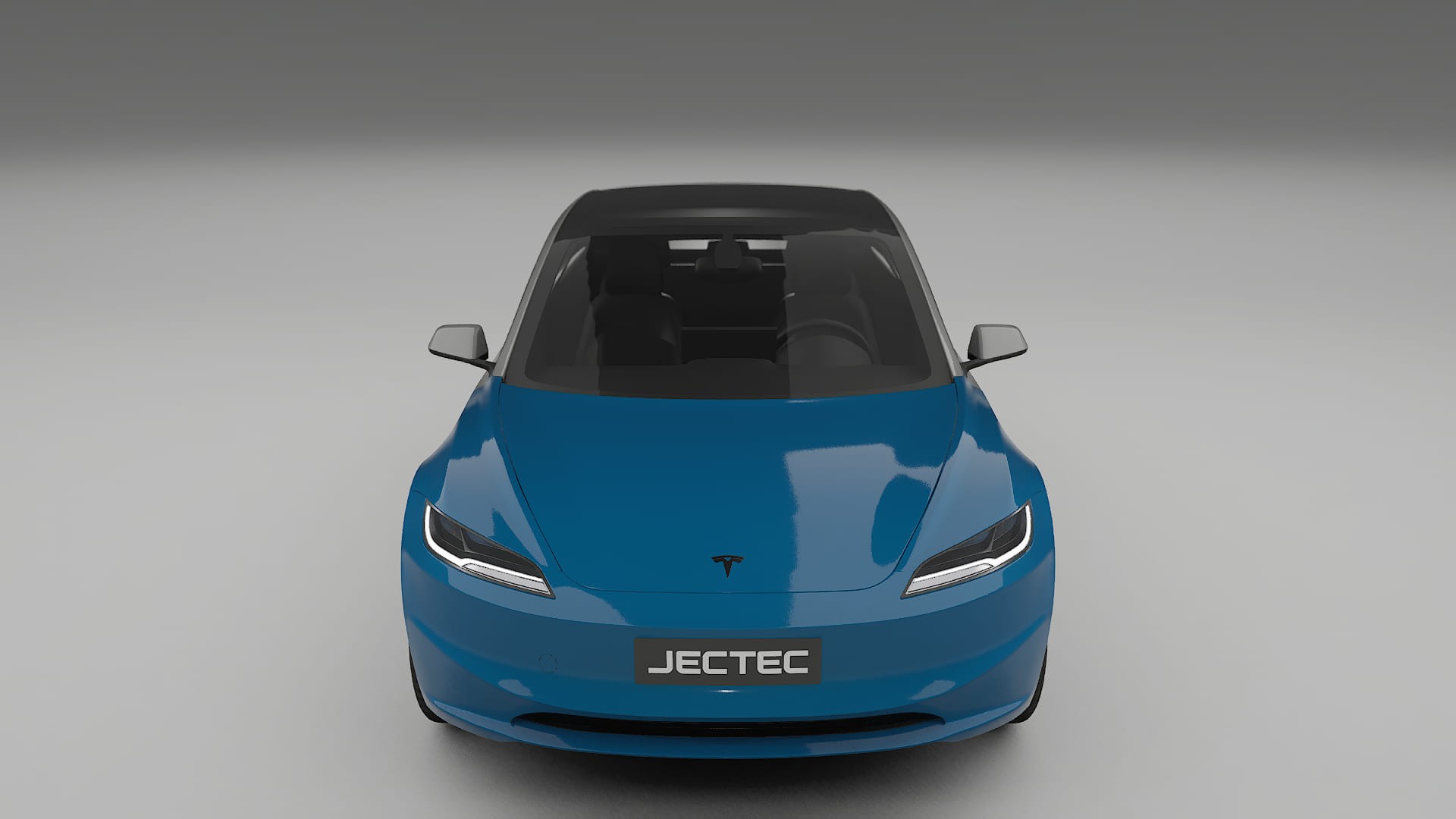 Tesla Model3 Highland PPF Fólie | CrystalGuard Transparentní TPU PPF Přední Ochranný Kit