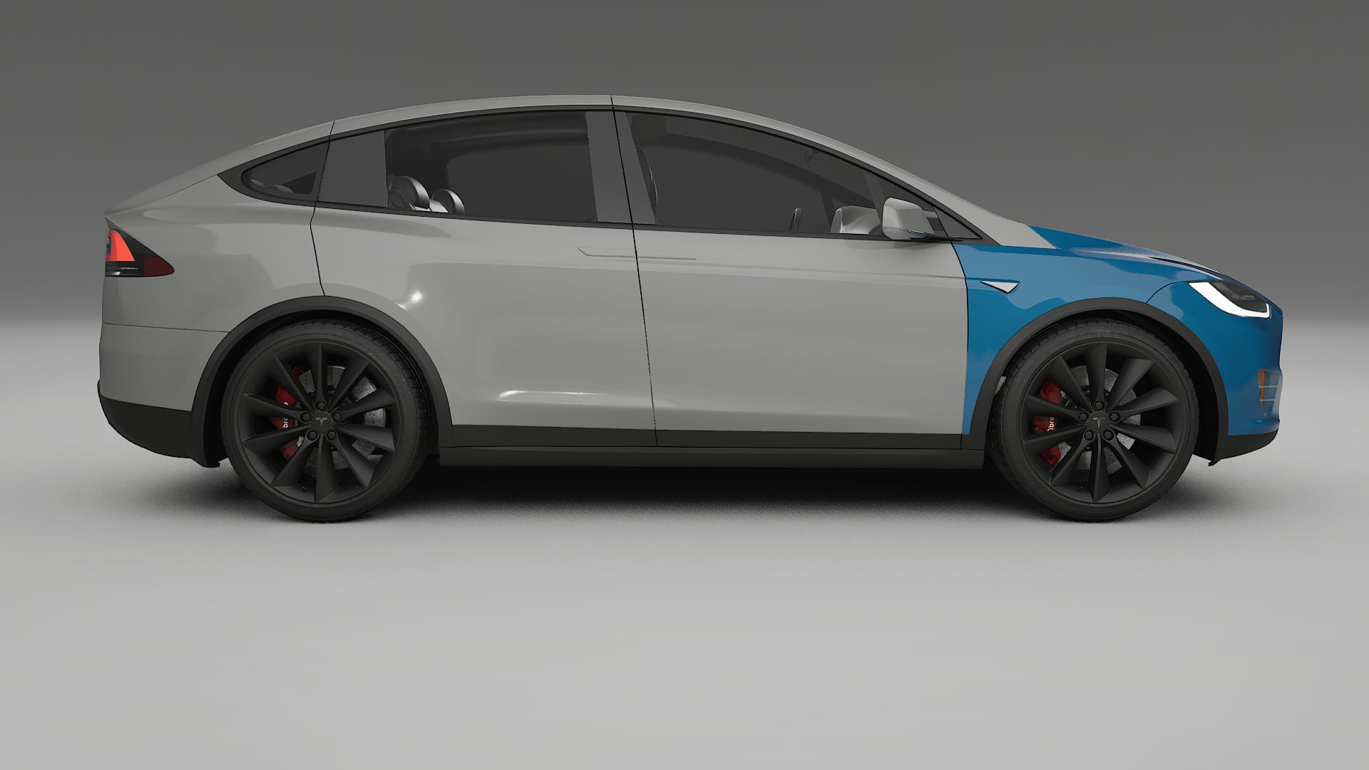Tesla Model-X PPF Fólie | CrystalGuard Transparentní TPU PPF Přední Ochranný Kit