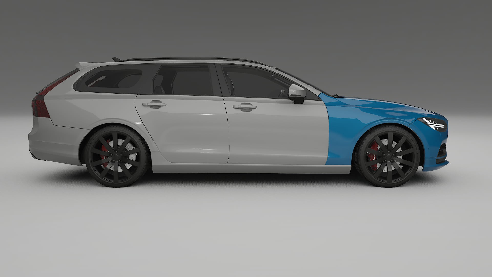 Volvo V90 P5 PPF Fólie | CrystalGuard Transparentní TPU PPF Přední Ochranný Kit