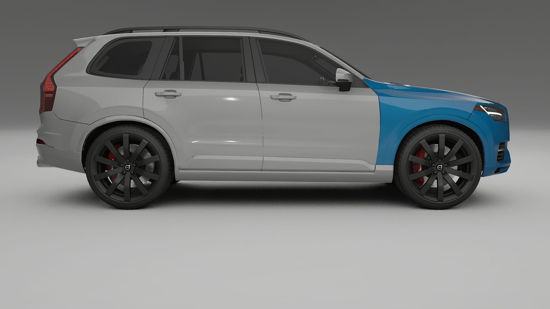 Volvo XC90 SPA PPF Fólie | CrystalGuard Transparentní TPU PPF Přední Ochranný Kit
