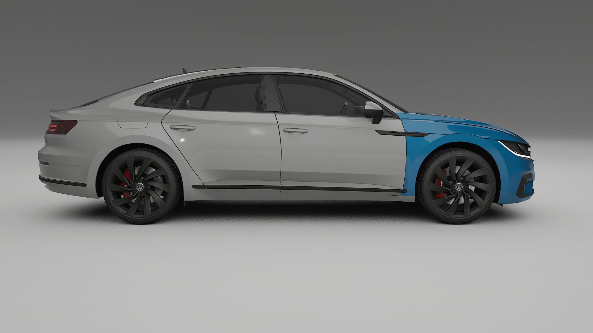 VW Arteon R 3H prefacelift PPF Fólie | CrystalGuard Transparentní TPU PPF Přední Ochranný Kit