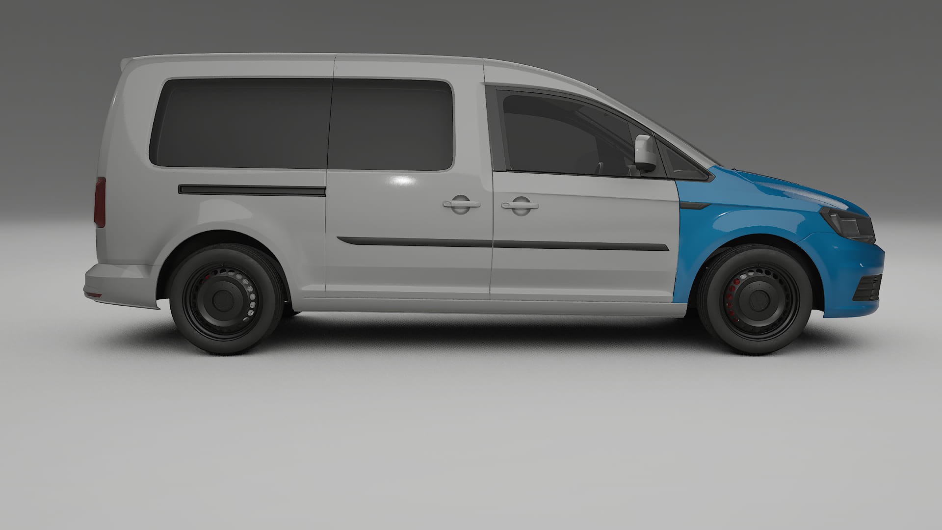 VW Caddy Maxi SB PPF Fólie | CrystalGuard Transparentní TPU PPF Přední Ochranný Kit