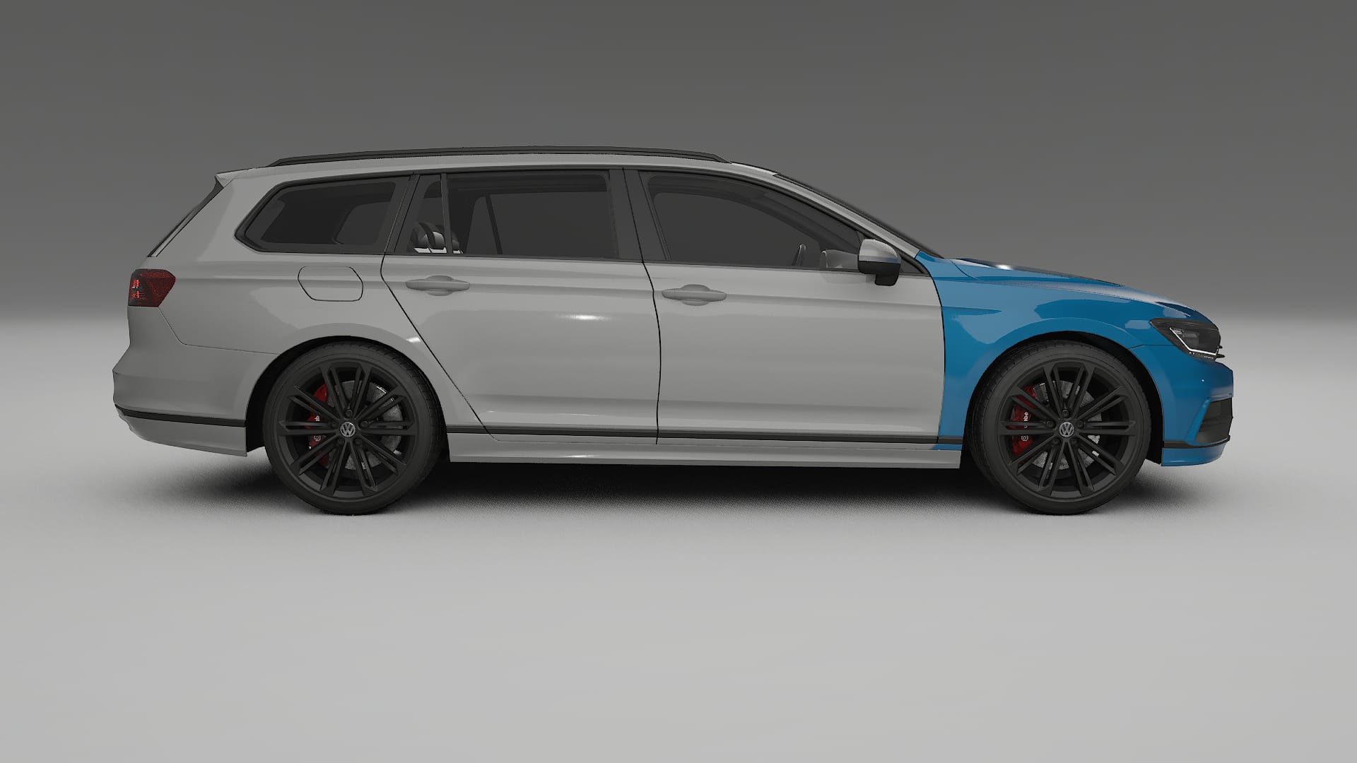 VW Passat Variant-R B8 PPF Fólie | CrystalGuard Transparentní TPU PPF Přední Ochranný Kit