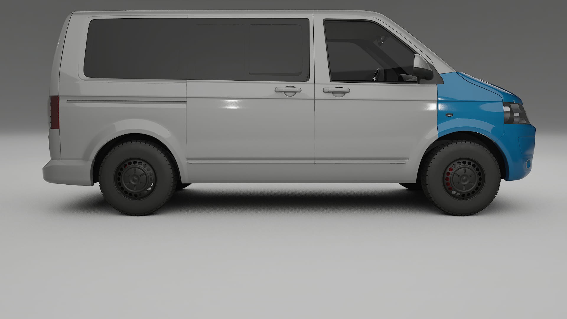 VW Transporter T5 Caravelle PPF Fólie | CrystalGuard Transparentní TPU PPF Přední Ochranný Kit