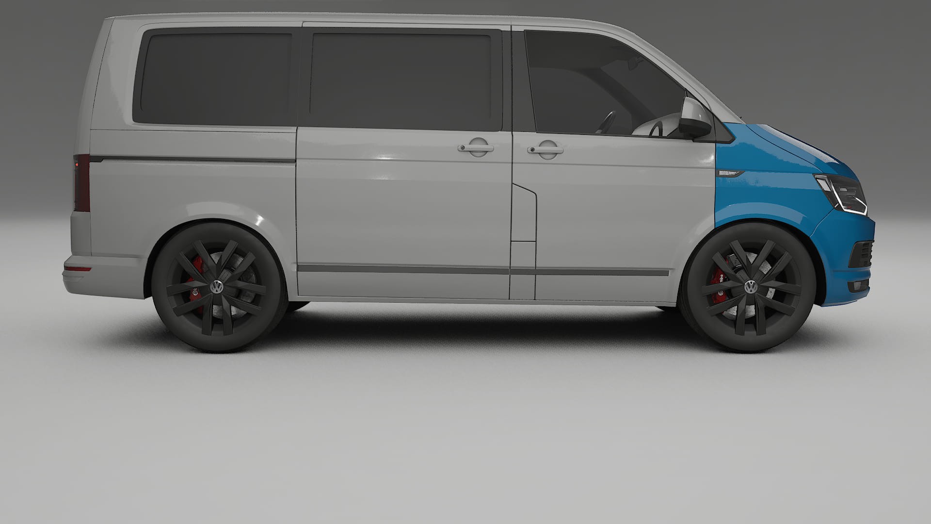 VW Transporter T6 Multivan PPF Fólie | CrystalGuard Transparentní TPU PPF Přední Ochranný Kit