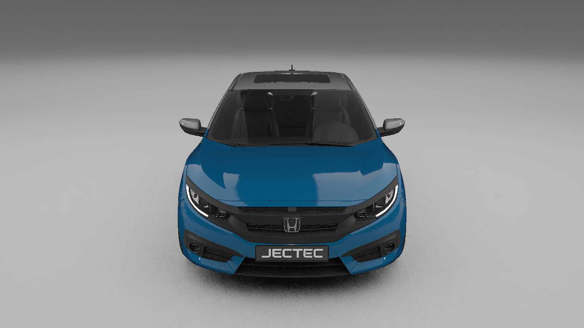 Honda Civic coupe prefacelift PPF Fólie | CrystalGuard Transparentní TPU PPF Přední Ochranný Kit