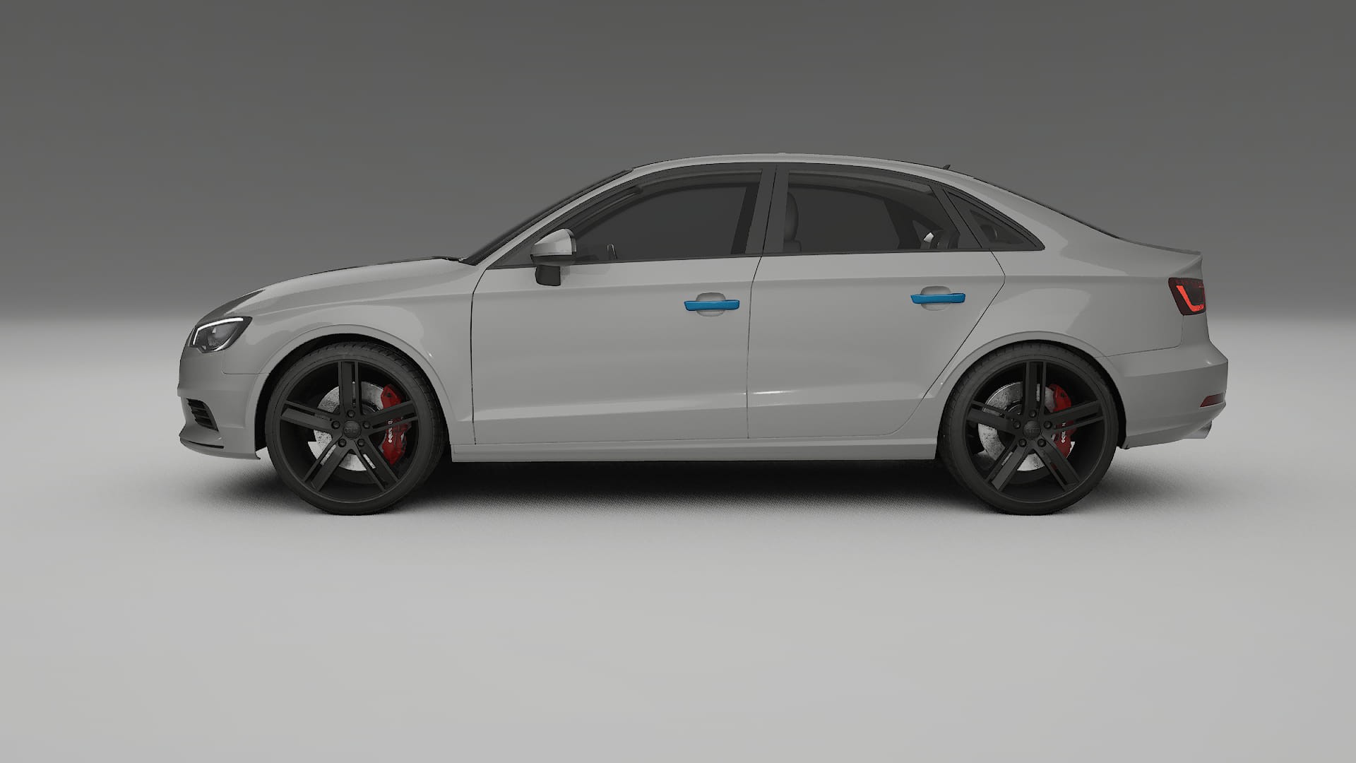 Audi A3 8V sedan prefacelift PPF Fólie | CrystalGuard Transparentní TPU PPF Kompletní Pre-cut Kit