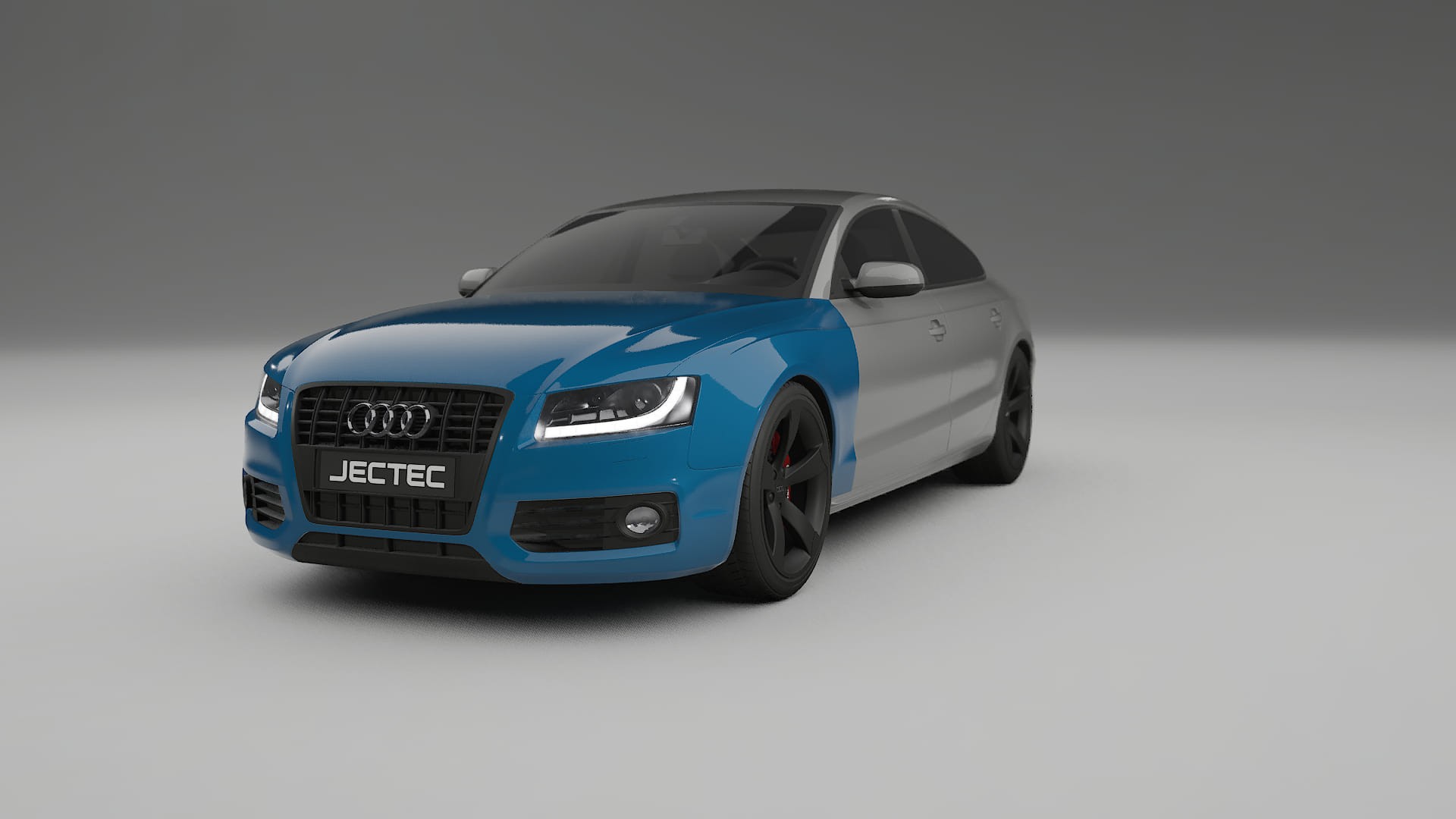 Audi A5 8T Sportback prefacelift PPF Fólie | CrystalGuard Transparentní TPU PPF Kompletní Pre-cut Kit