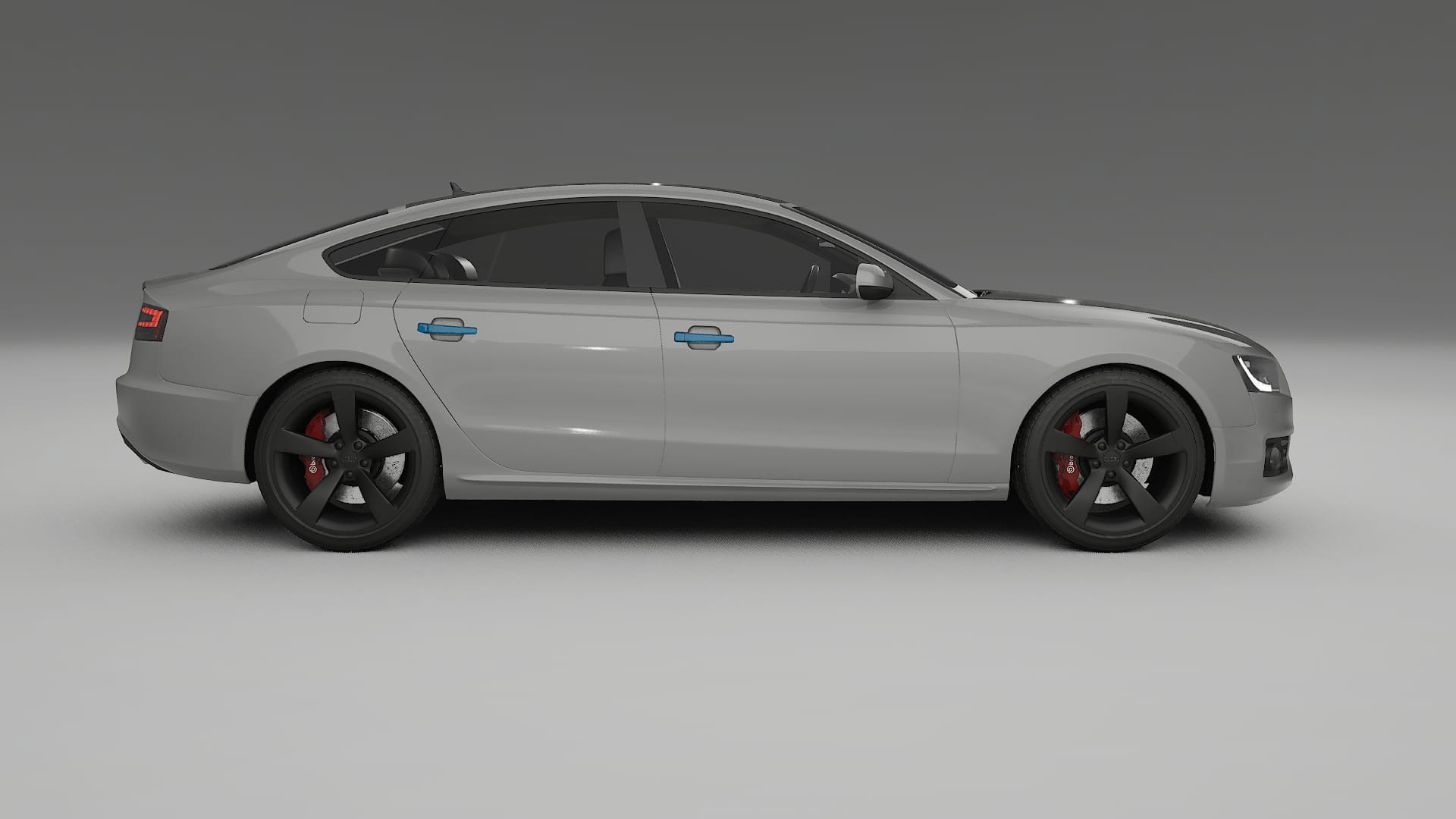 Audi A5 8T Sportback prefacelift PPF Fólie | CrystalGuard Transparentní TPU PPF Kompletní Pre-cut Kit