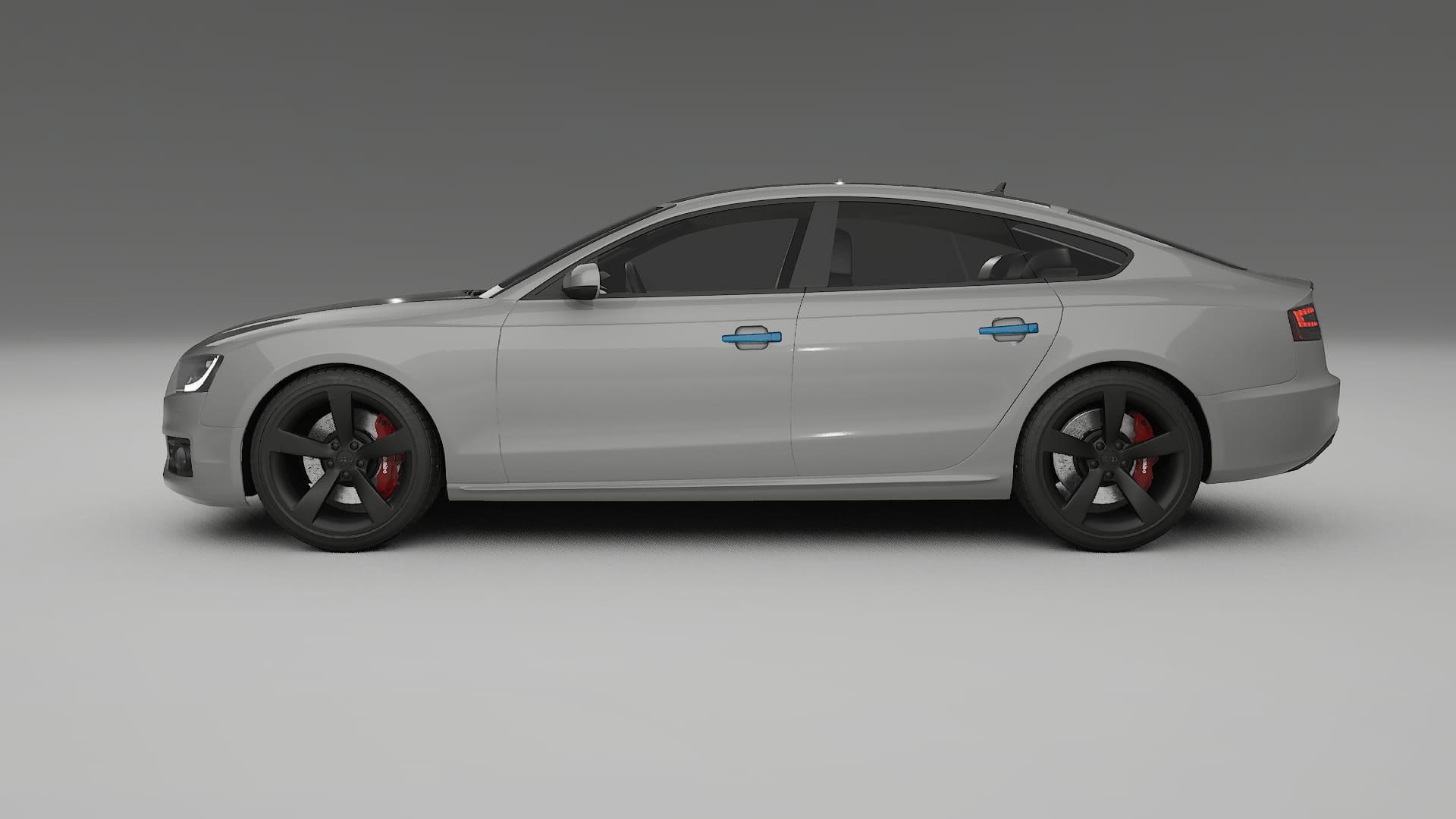 Audi A5 8T Sportback prefacelift PPF Fólie | CrystalGuard Transparentní TPU PPF Kompletní Pre-cut Kit