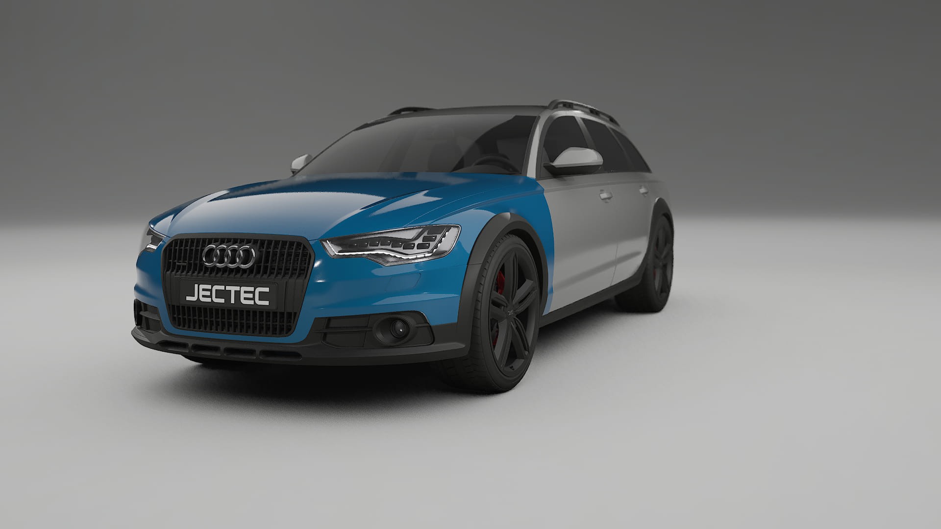 Audi A6 Allroad C7 prefacelift PPF Fólie | CrystalGuard Transparentní TPU PPF Kompletní Pre-cut Kit