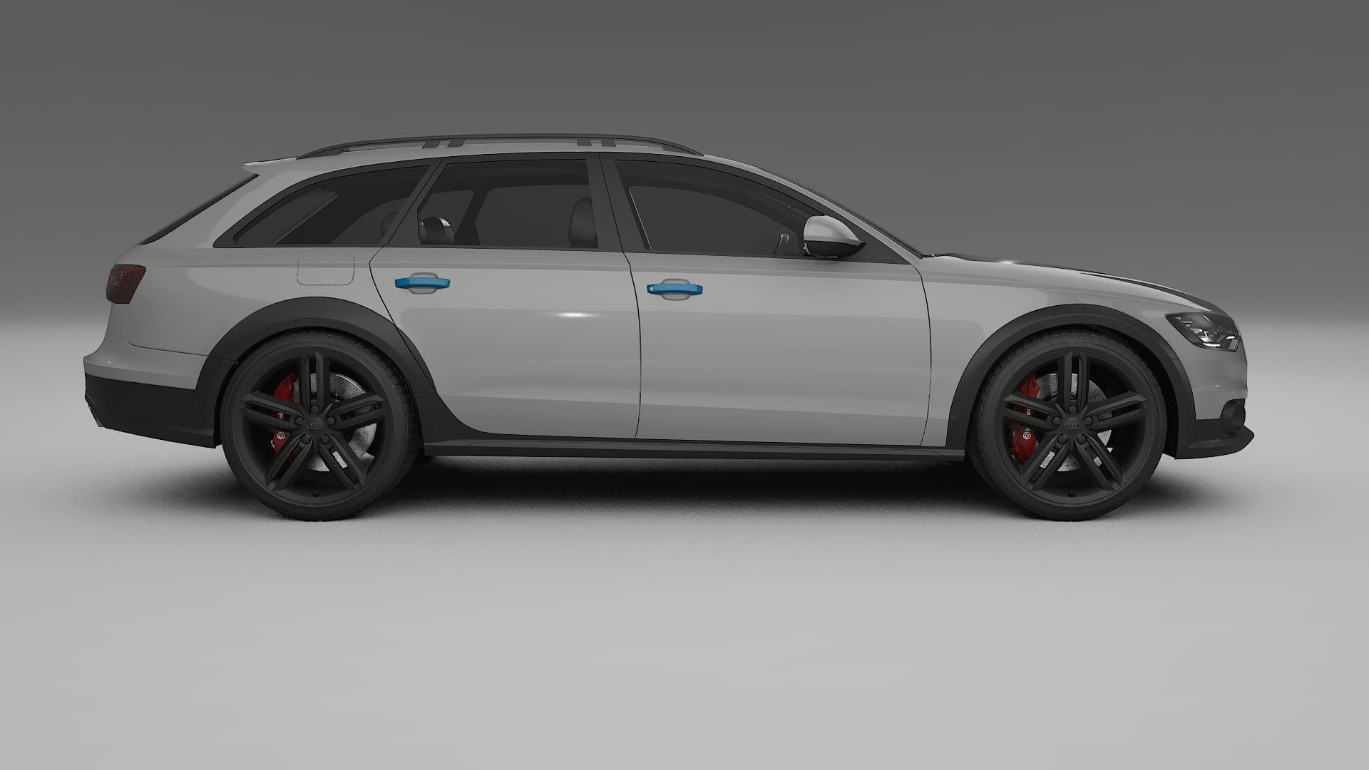 Audi A6 Allroad C7 prefacelift PPF Fólie | CrystalGuard Transparentní TPU PPF Kompletní Pre-cut Kit