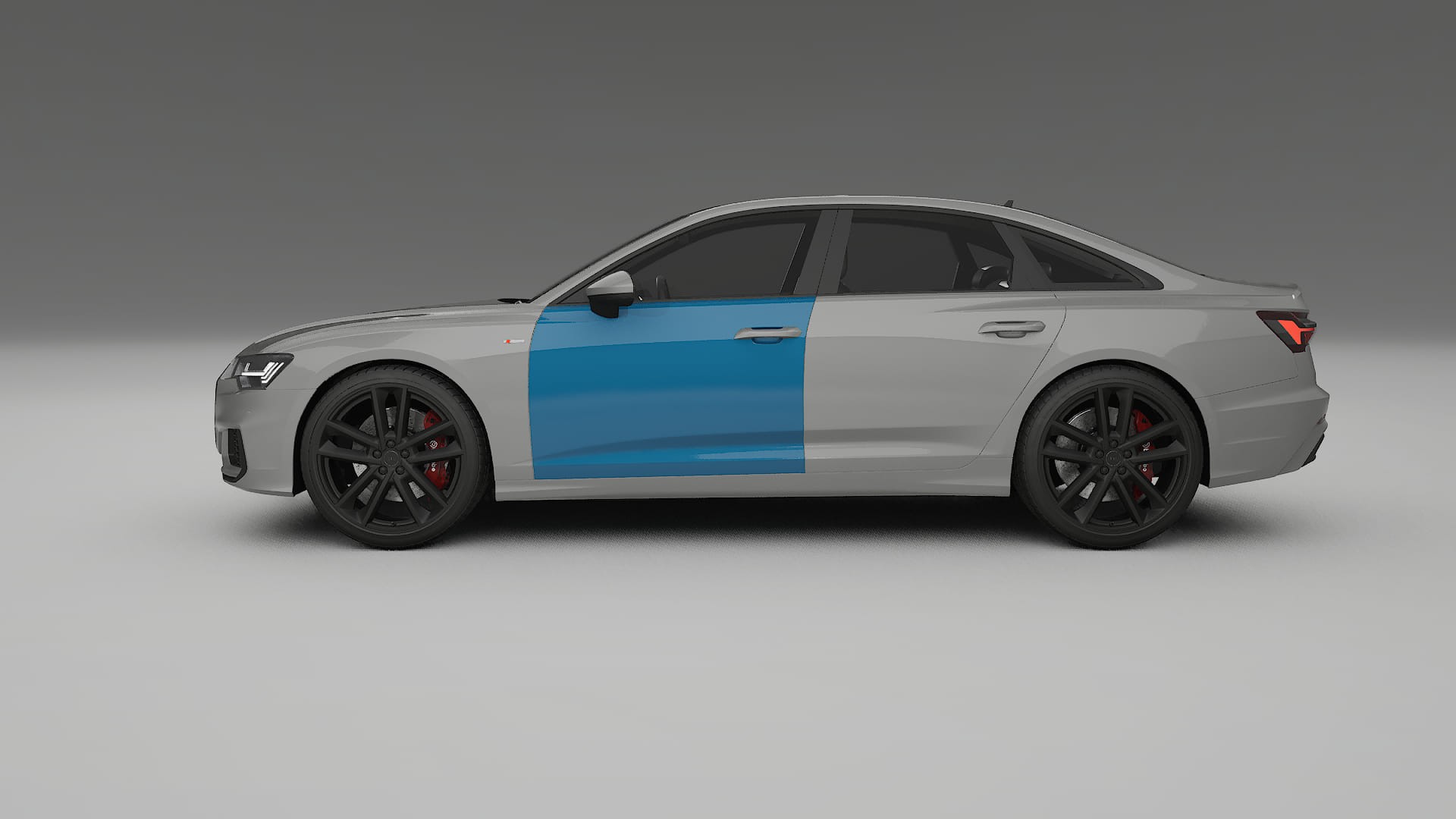 Audi A6 S-Line C8 PPF Fólie | CrystalGuard Transparentní TPU PPF Kompletní Pre-cut Kit