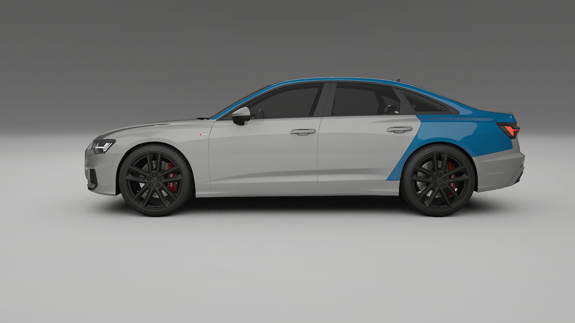 Audi A6 S-Line C8 PPF Fólie | CrystalGuard Transparentní TPU PPF Kompletní Pre-cut Kit