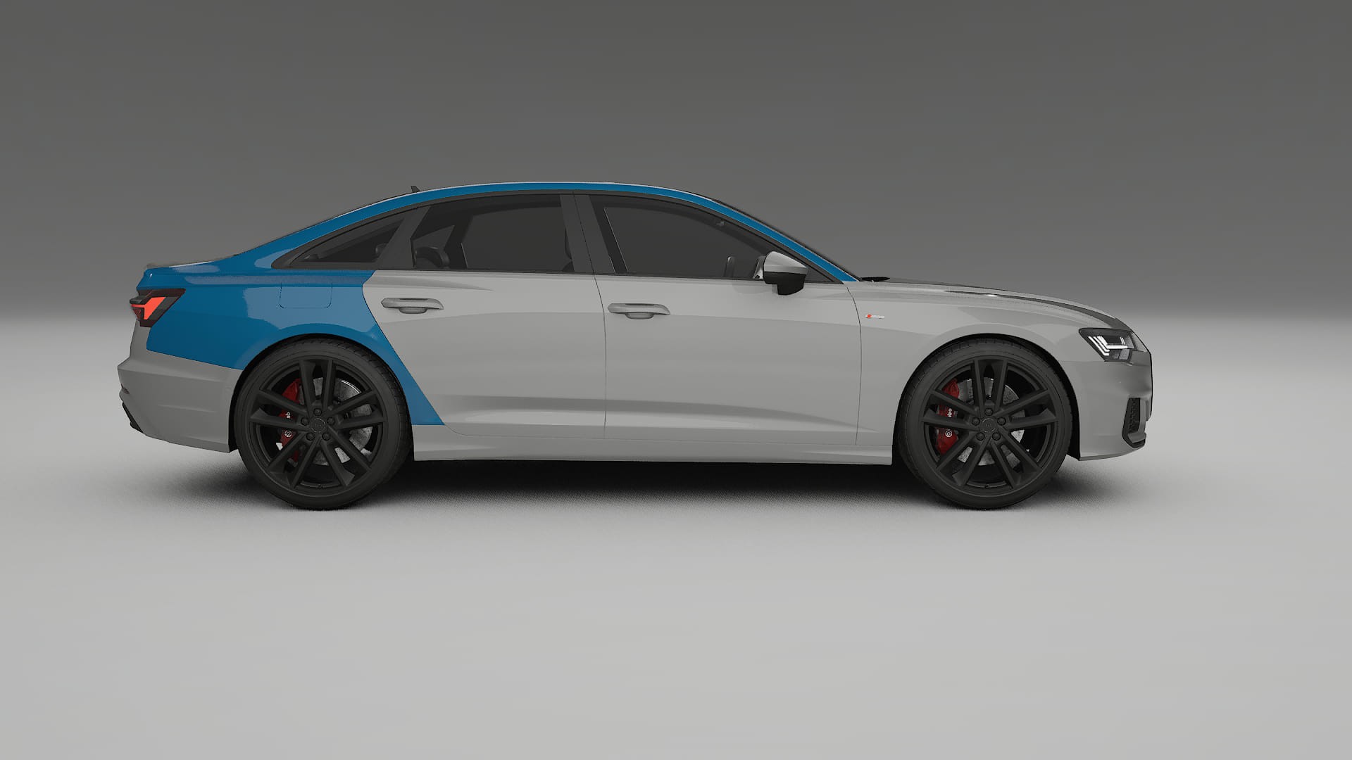 Audi A6 S-Line C8 PPF Fólie | CrystalGuard Transparentní TPU PPF Kompletní Pre-cut Kit