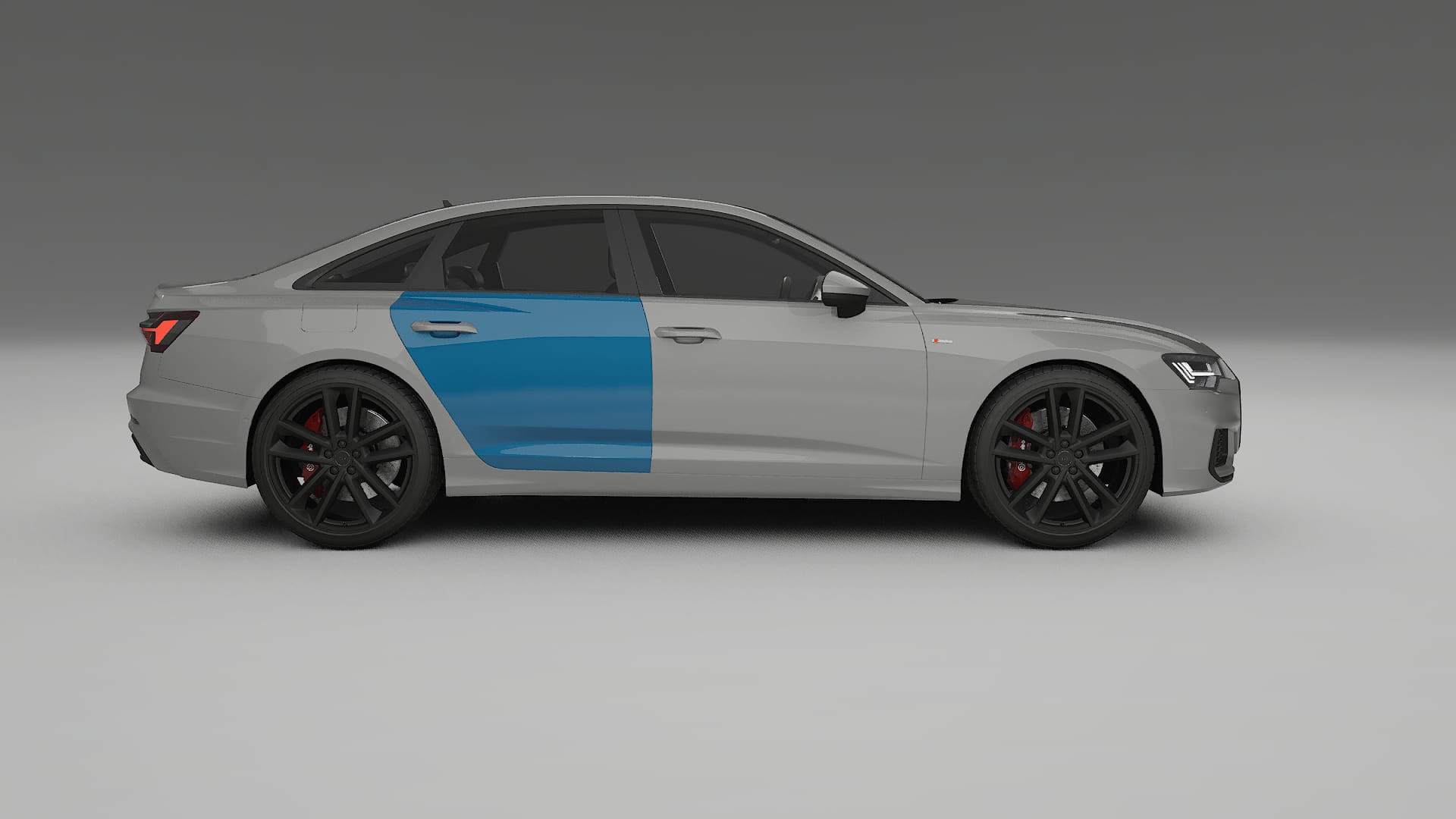 Audi A6 S-Line C8 PPF Fólie | CrystalGuard Transparentní TPU PPF Kompletní Pre-cut Kit