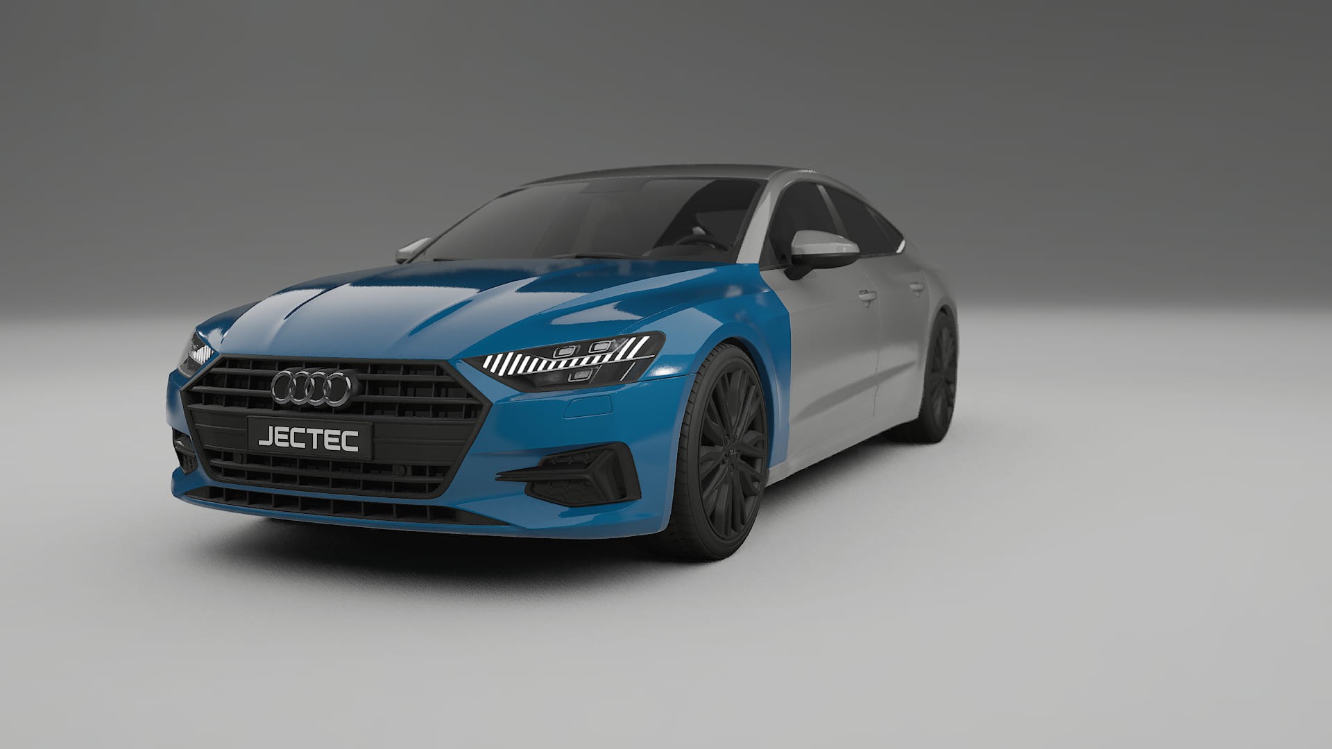 Audi A7 C8 Sportback prefacelift PPF Fólie | CrystalGuard Transparentní TPU PPF Kompletní Pre-cut Kit