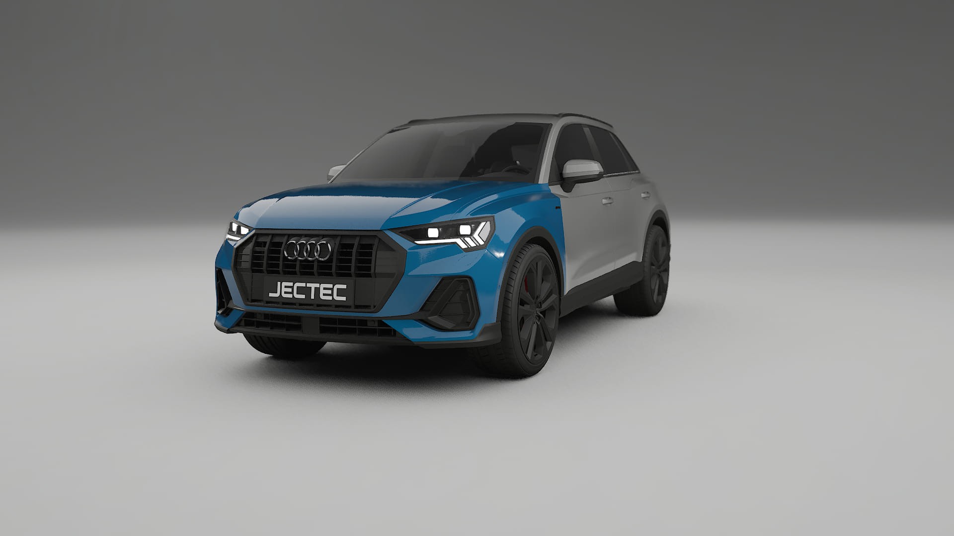 Audi Q3 S-Line F3 PPF Fólie | CrystalGuard Transparentní TPU PPF Kompletní Pre-cut Kit