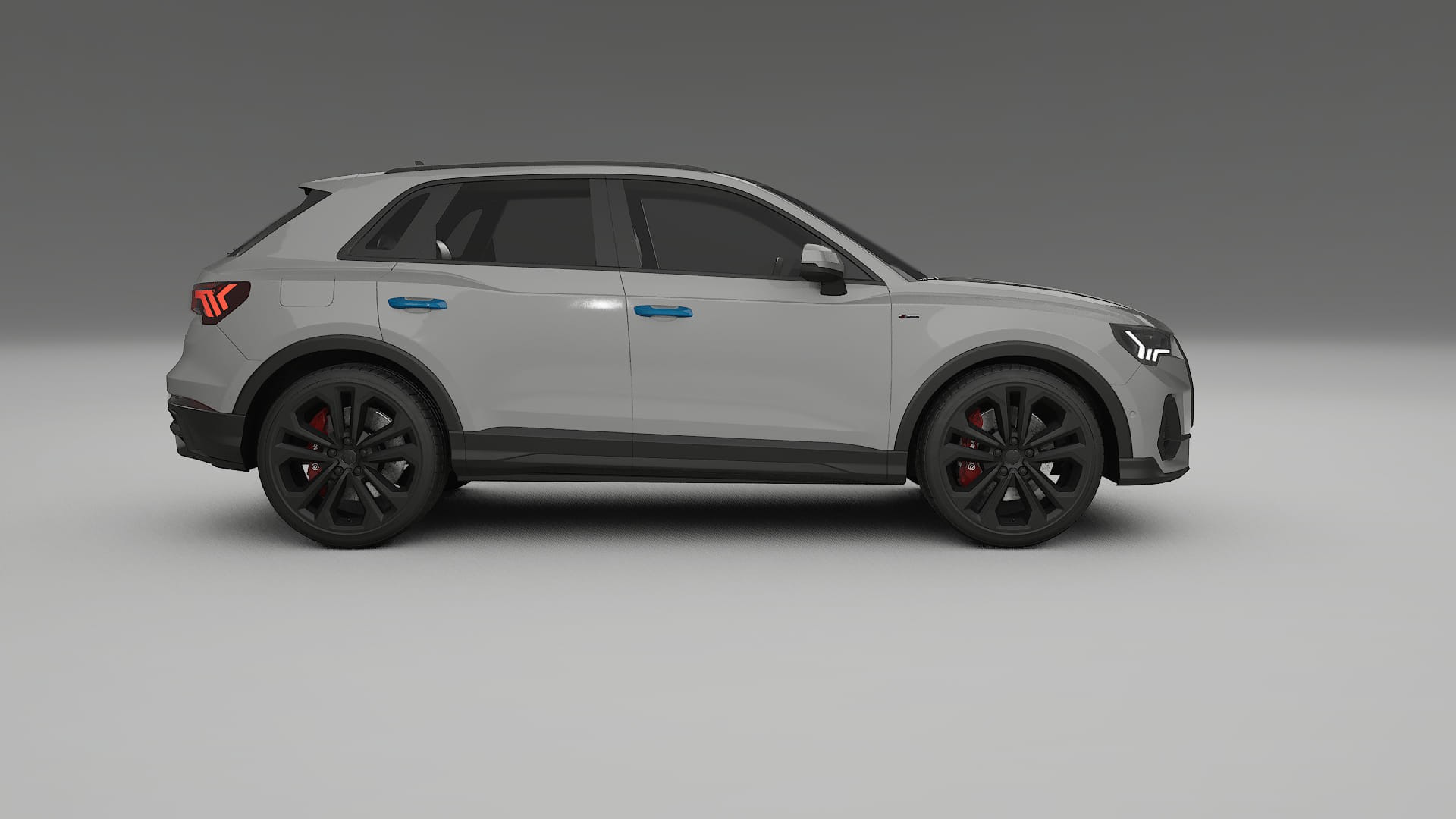 Audi Q3 S-Line F3 PPF Fólie | CrystalGuard Transparentní TPU PPF Kompletní Pre-cut Kit