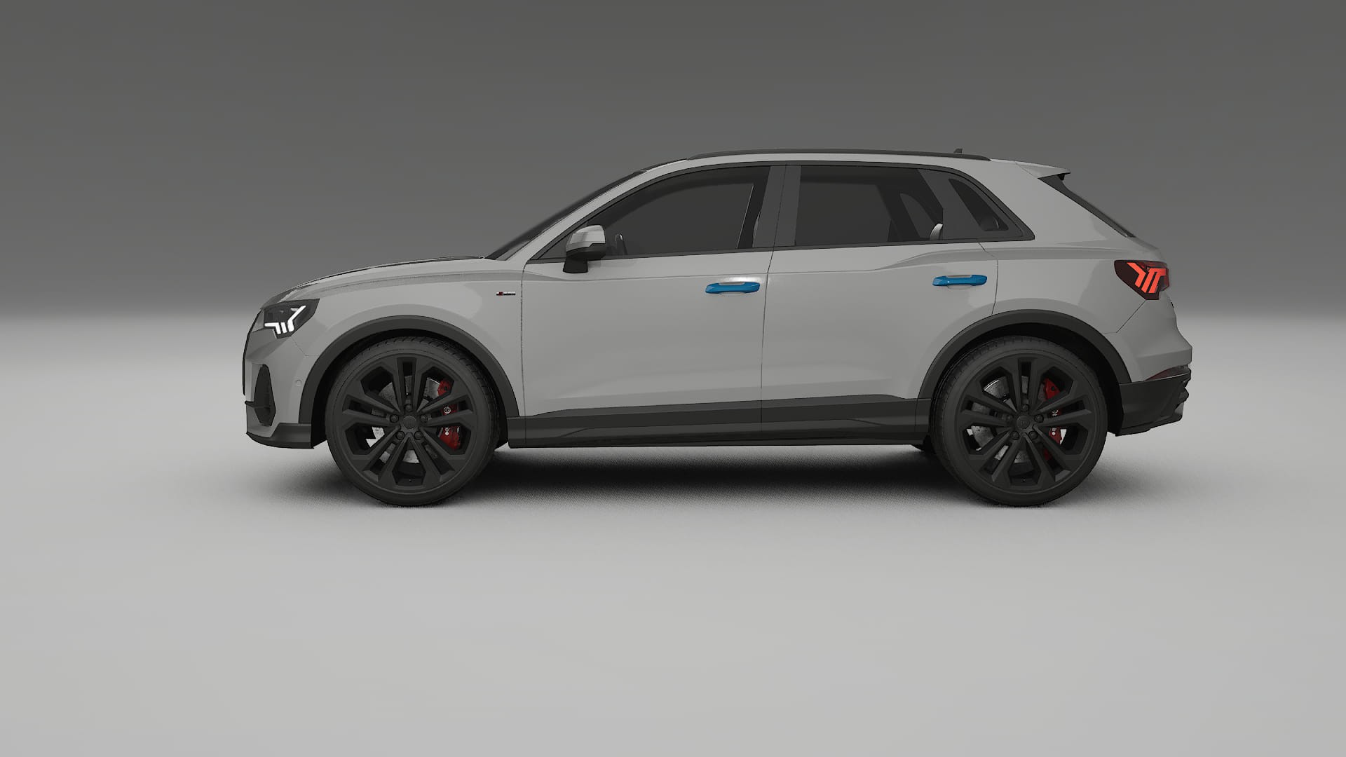 Audi Q3 S-Line F3 PPF Fólie | CrystalGuard Transparentní TPU PPF Kompletní Pre-cut Kit