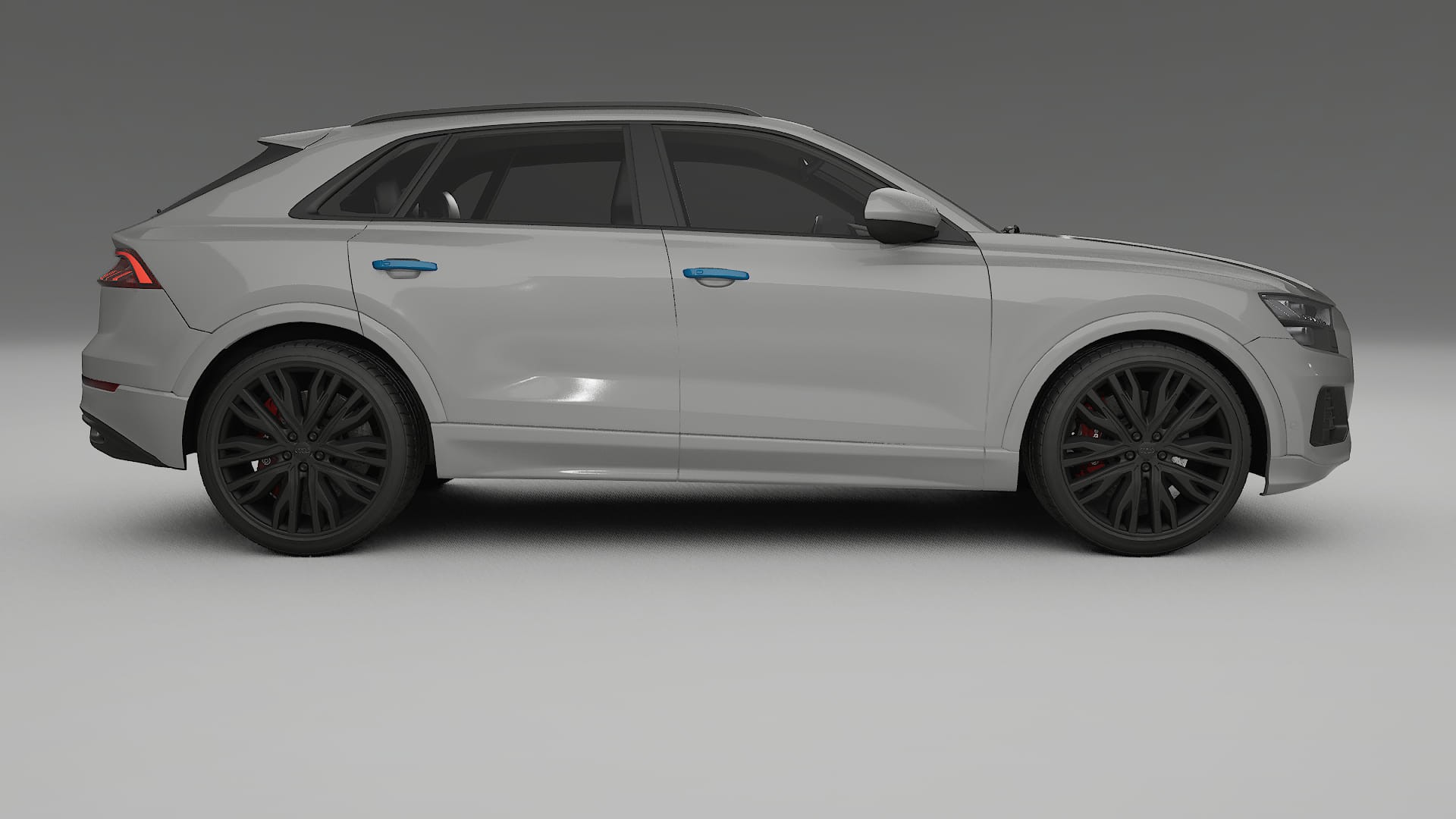 Audi Q8 F1 prefacelift PPF Fólie | CrystalGuard Transparentní TPU PPF Kompletní Pre-cut Kit