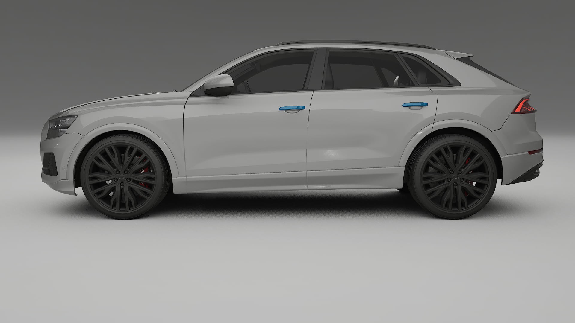 Audi Q8 F1 prefacelift PPF Fólie | CrystalGuard Transparentní TPU PPF Kompletní Pre-cut Kit