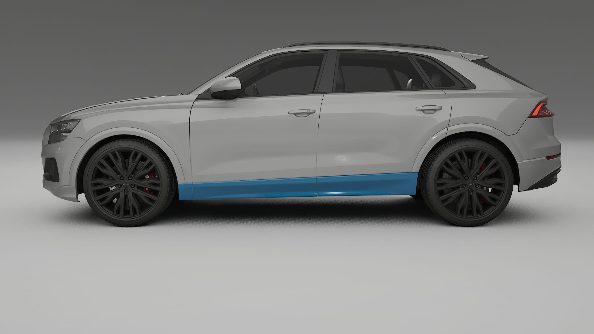 Audi Q8 F1 prefacelift PPF Fólie | CrystalGuard Transparentní TPU PPF Kompletní Pre-cut Kit