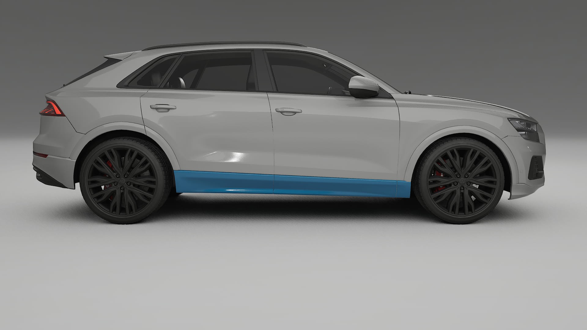 Audi Q8 F1 prefacelift PPF Fólie | CrystalGuard Transparentní TPU PPF Kompletní Pre-cut Kit