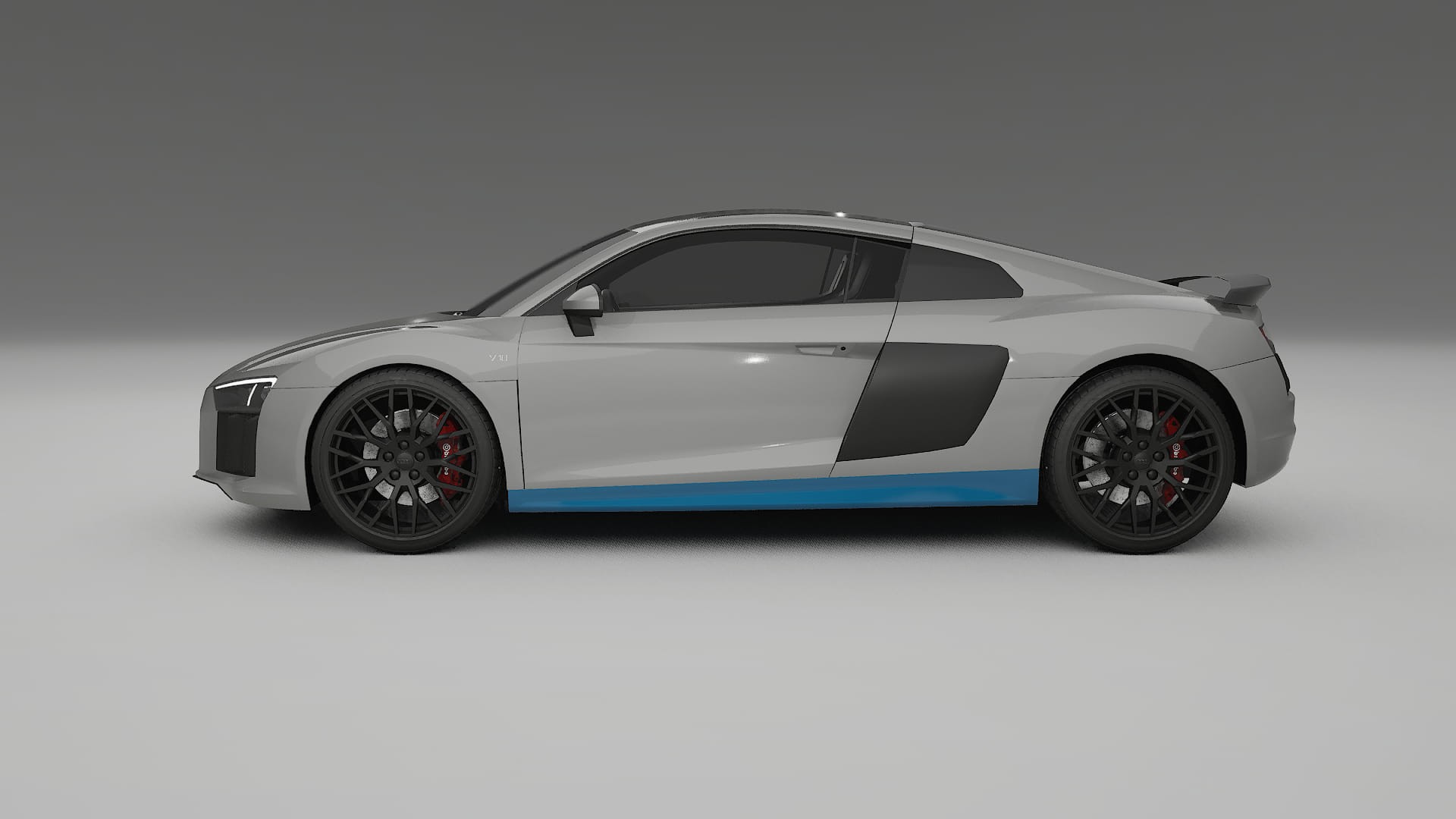 Audi R8 typ-4S prefacelift PPF Fólie | CrystalGuard Transparentní TPU PPF Kompletní Pre-cut Kit