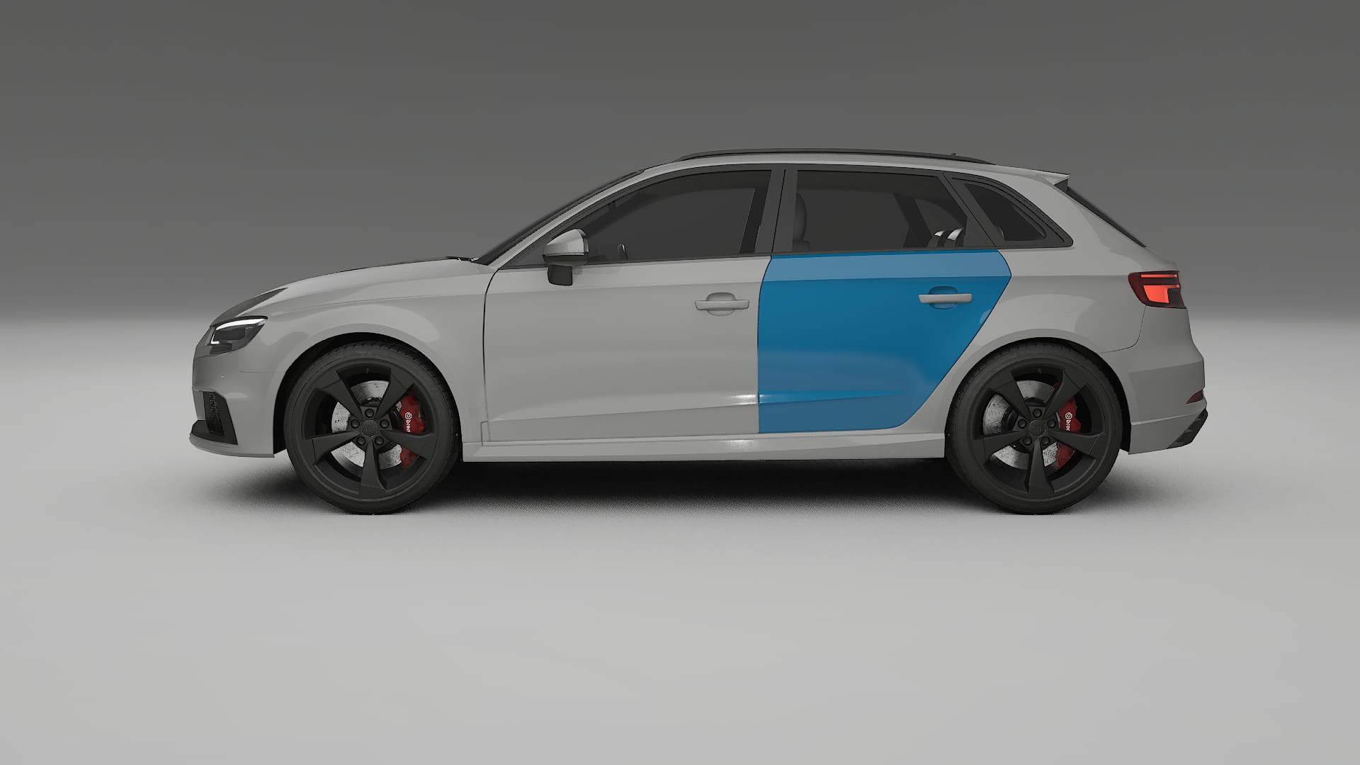 Audi RS3 Sportback 8V facelift PPF Fólie | CrystalGuard Transparentní TPU PPF Kompletní Pre-cut Kit