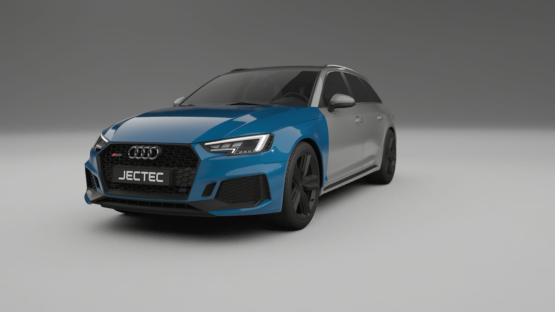 Audi RS4 Avant B9 prefacelift PPF Fólie | CrystalGuard Transparentní TPU PPF Kompletní Pre-cut Kit