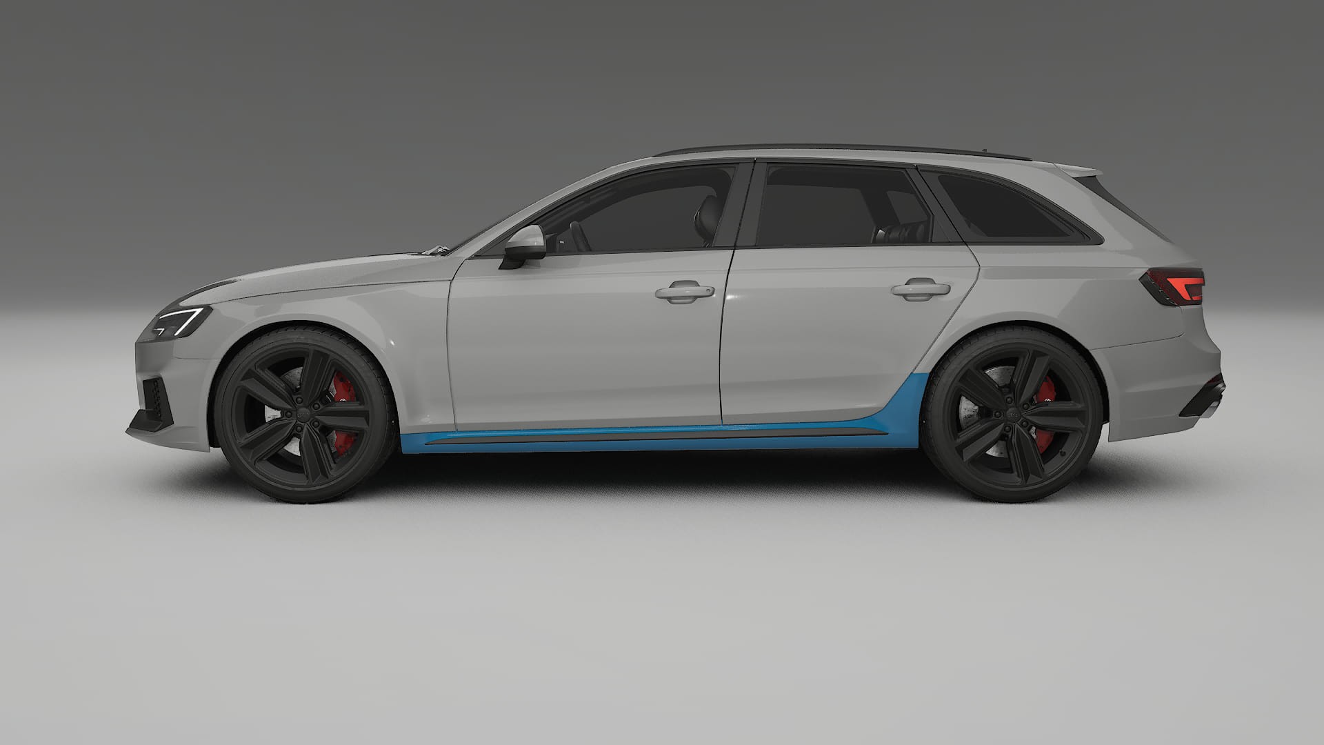 Audi RS4 Avant B9 prefacelift PPF Fólie | CrystalGuard Transparentní TPU PPF Kompletní Pre-cut Kit