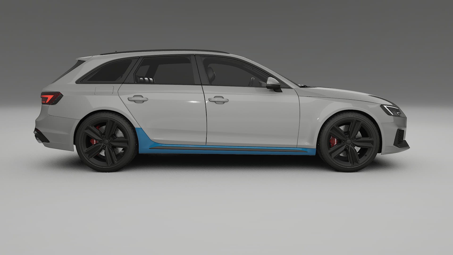 Audi RS4 Avant B9 prefacelift PPF Fólie | CrystalGuard Transparentní TPU PPF Kompletní Pre-cut Kit