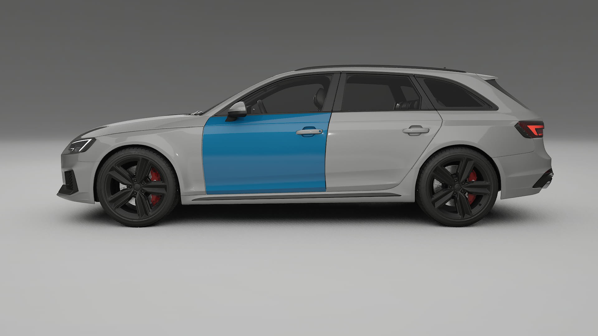 Audi RS4 Avant B9 prefacelift PPF Fólie | CrystalGuard Transparentní TPU PPF Kompletní Pre-cut Kit