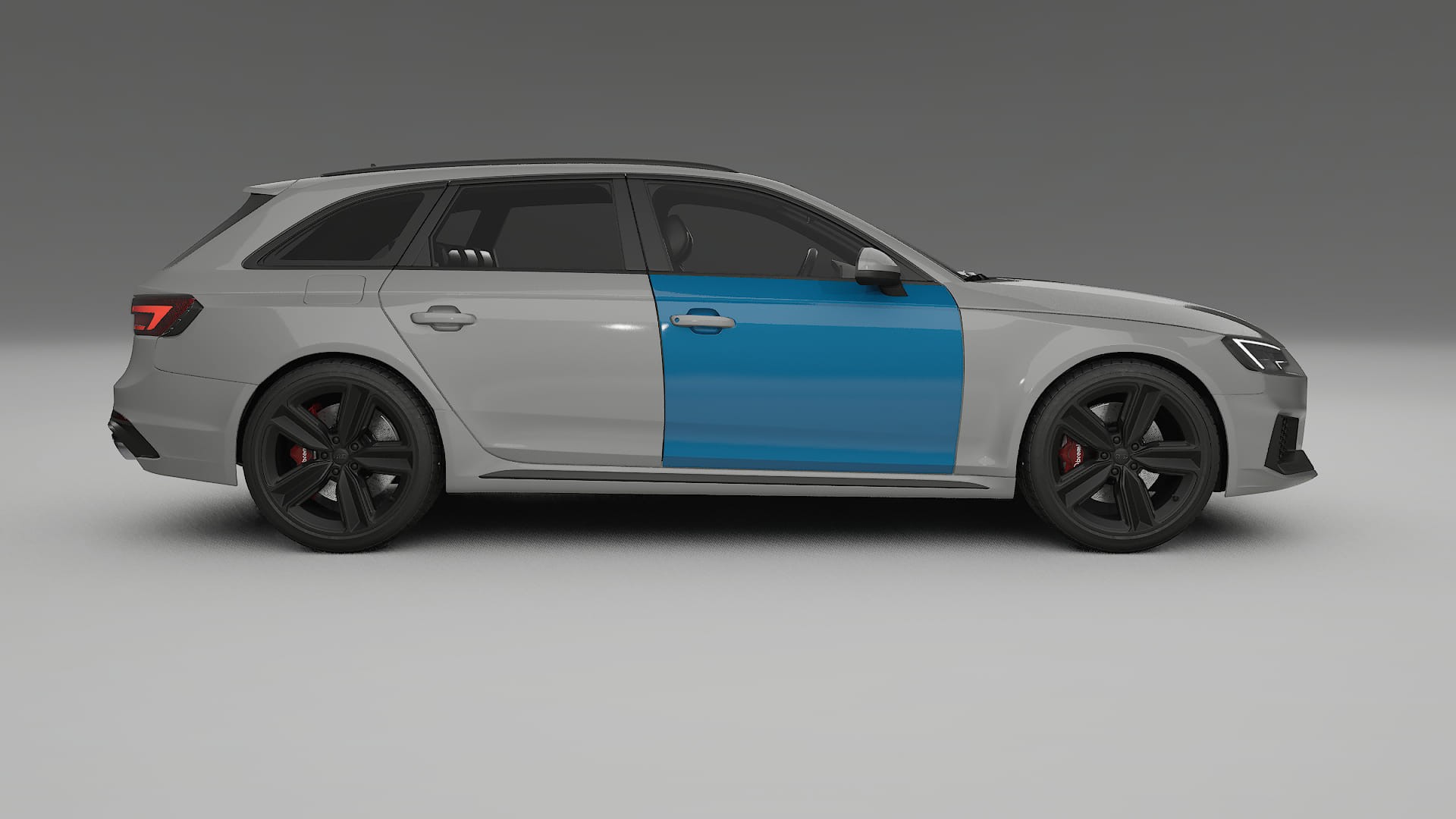Audi RS4 Avant B9 prefacelift PPF Fólie | CrystalGuard Transparentní TPU PPF Kompletní Pre-cut Kit