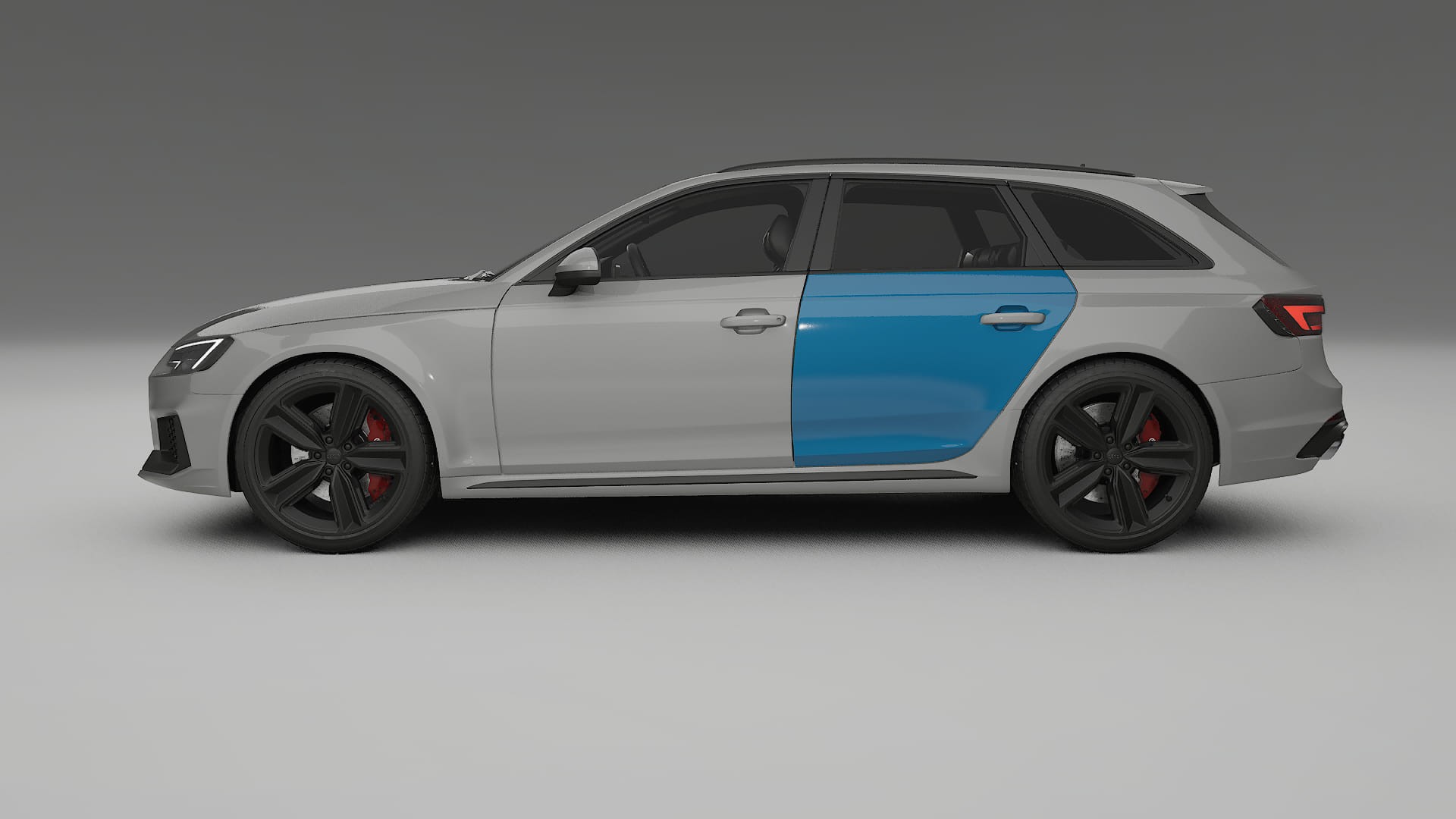 Audi RS4 Avant B9 prefacelift PPF Fólie | CrystalGuard Transparentní TPU PPF Kompletní Pre-cut Kit