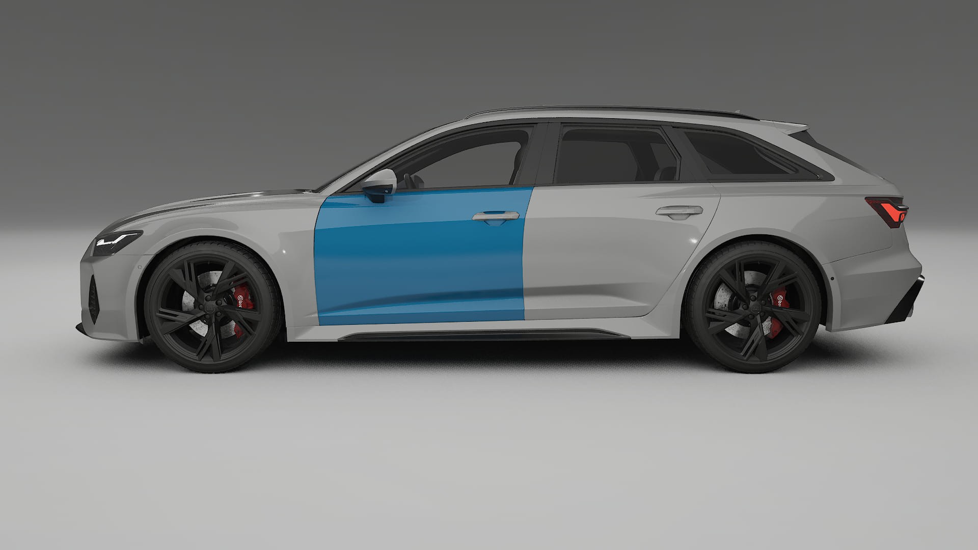 Audi RS6 Avant C8 facelift PPF Fólie | CrystalGuard Transparentní TPU PPF Kompletní Pre-cut Kit