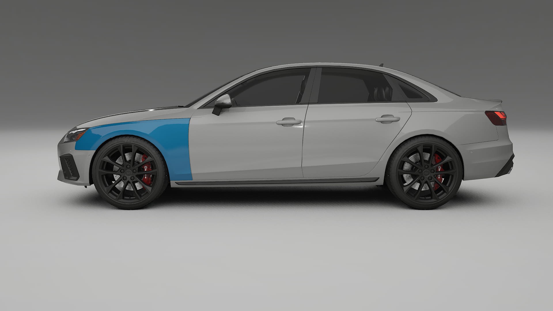 Audi S4 sedan B9 facelift PPF Fólie | CrystalGuard Transparentní TPU PPF Kompletní Pre-cut Kit