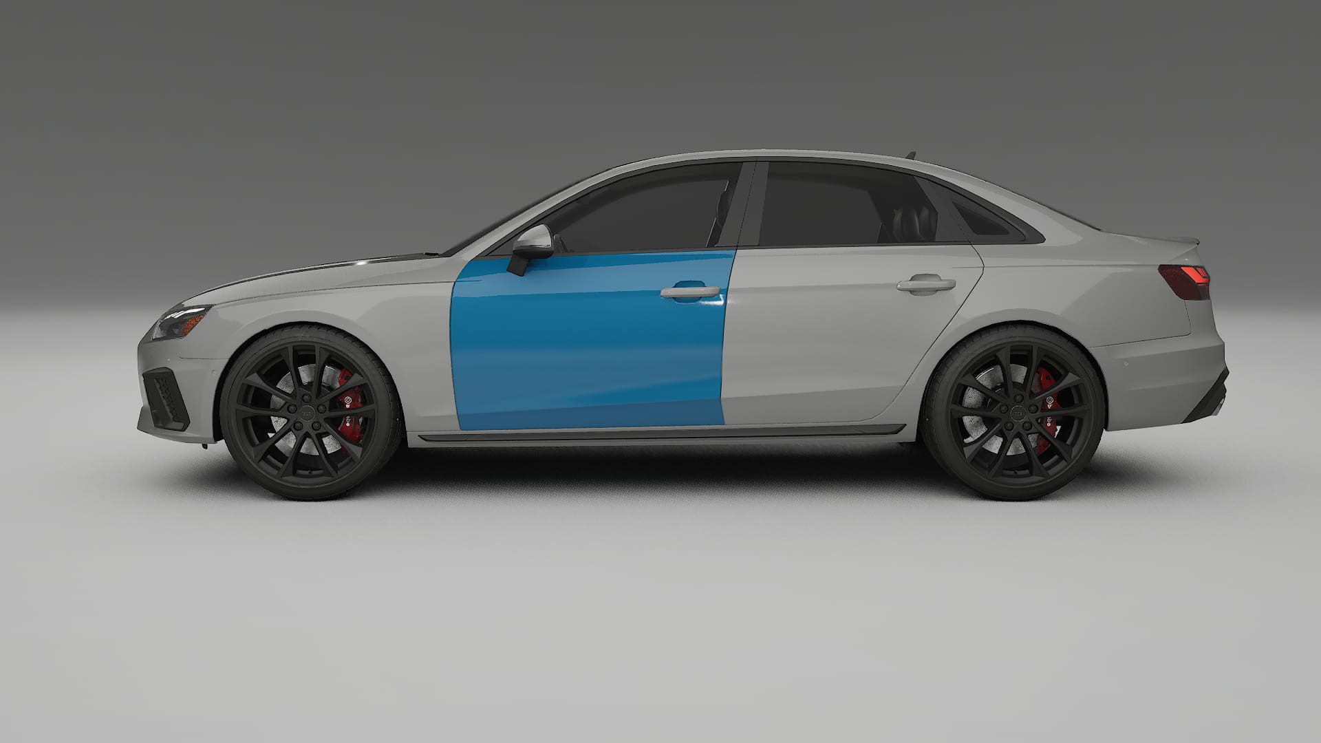 Audi S4 sedan B9 facelift PPF Fólie | CrystalGuard Transparentní TPU PPF Kompletní Pre-cut Kit