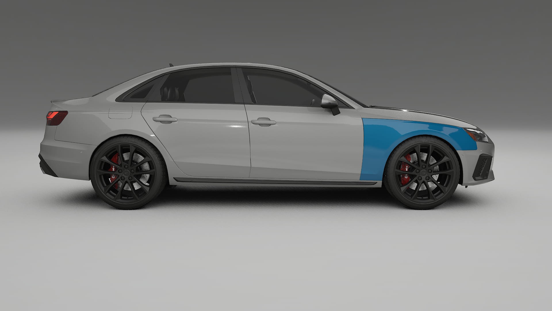 Audi S4 sedan B9 facelift PPF Fólie | CrystalGuard Transparentní TPU PPF Kompletní Pre-cut Kit
