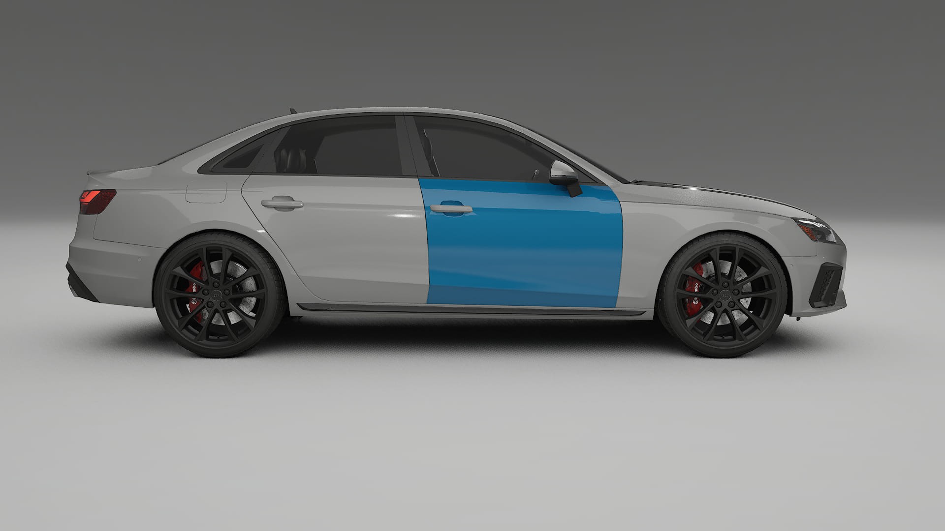 Audi S4 sedan B9 facelift PPF Fólie | CrystalGuard Transparentní TPU PPF Kompletní Pre-cut Kit