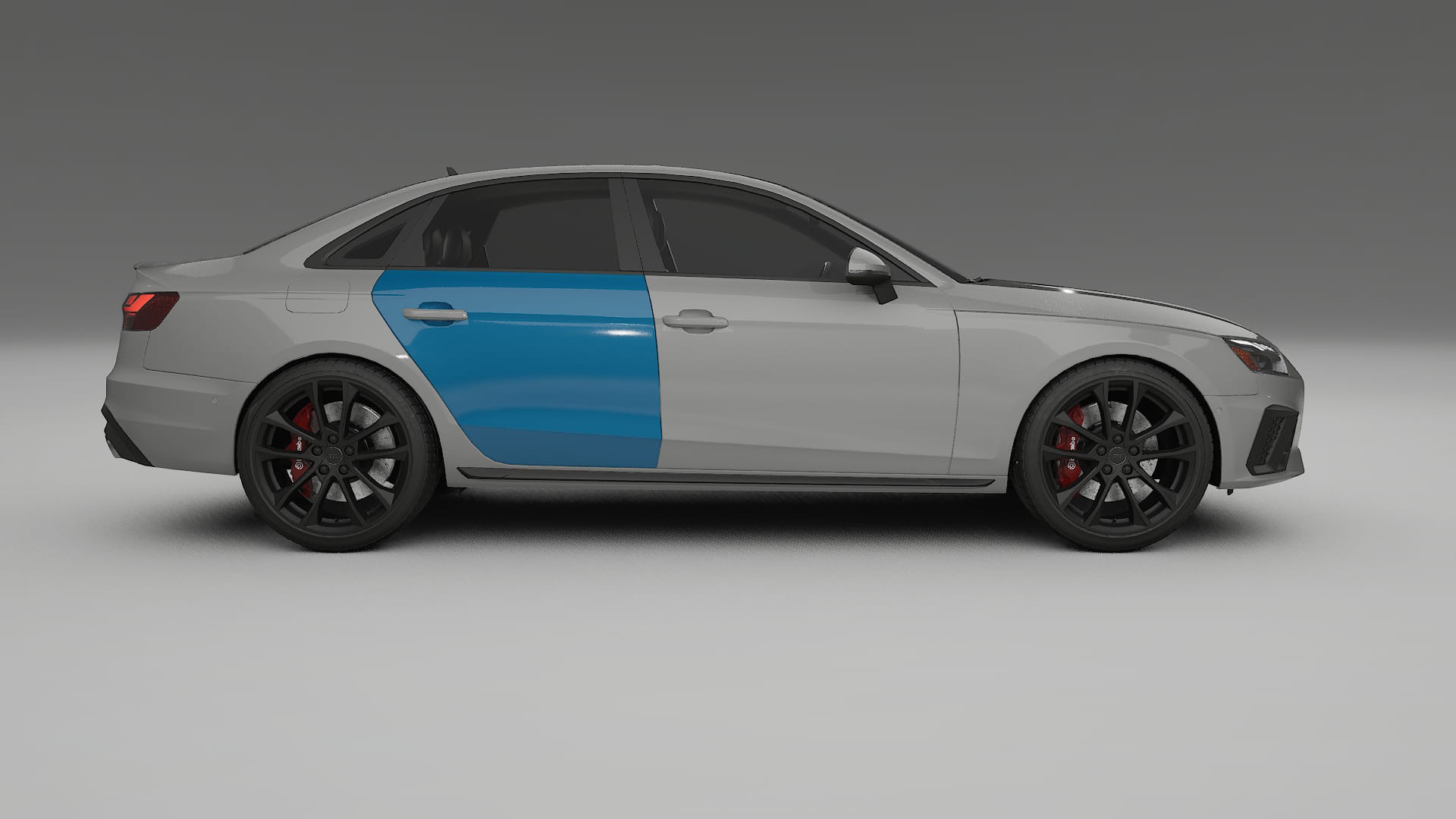 Audi S4 sedan B9 facelift PPF Fólie | CrystalGuard Transparentní TPU PPF Kompletní Pre-cut Kit