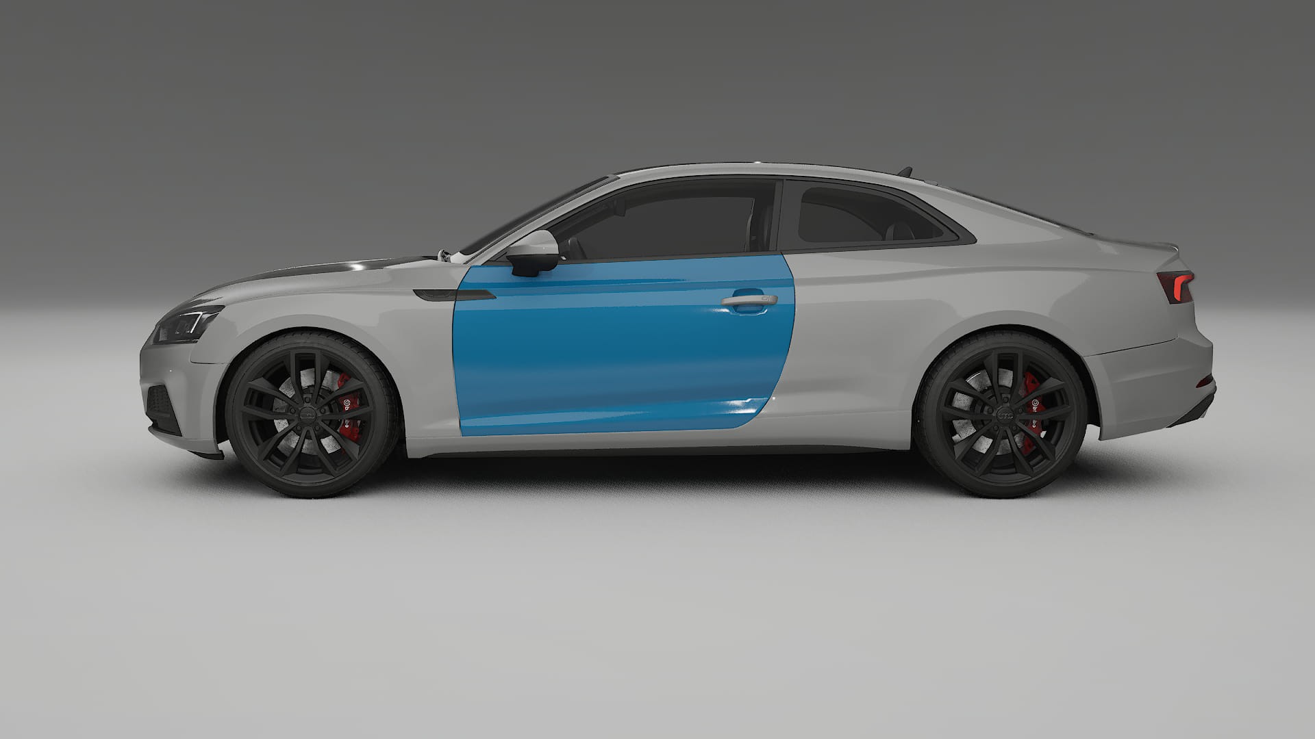 Audi S5 B9 prefacelift PPF Fólie | CrystalGuard Transparentní TPU PPF Kompletní Pre-cut Kit