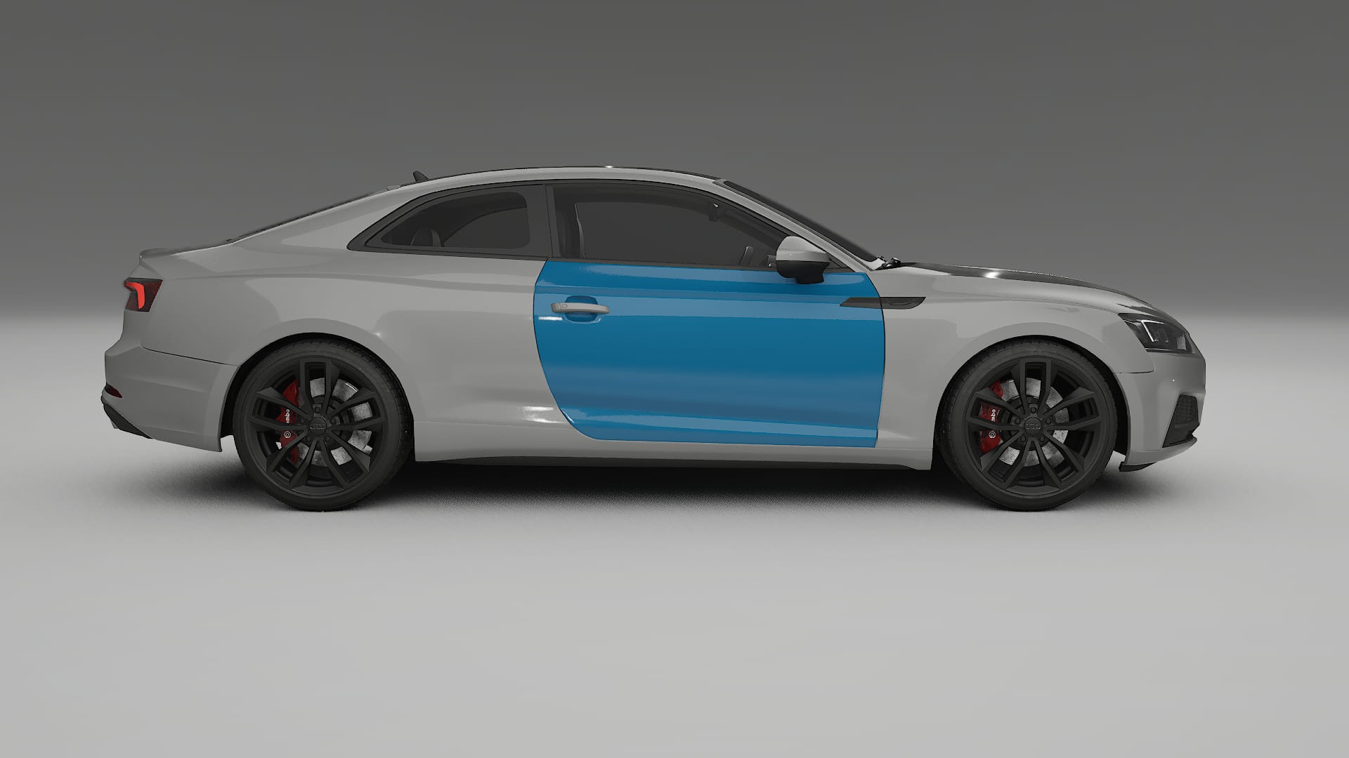Audi S5 B9 prefacelift PPF Fólie | CrystalGuard Transparentní TPU PPF Kompletní Pre-cut Kit