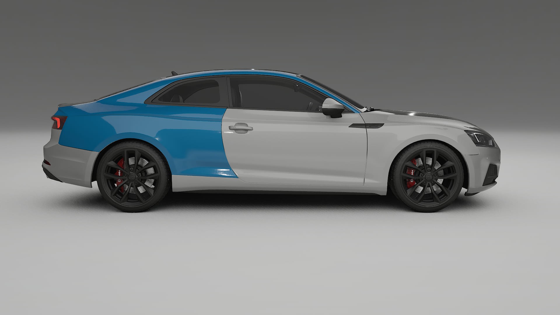 Audi S5 B9 prefacelift PPF Fólie | CrystalGuard Transparentní TPU PPF Kompletní Pre-cut Kit