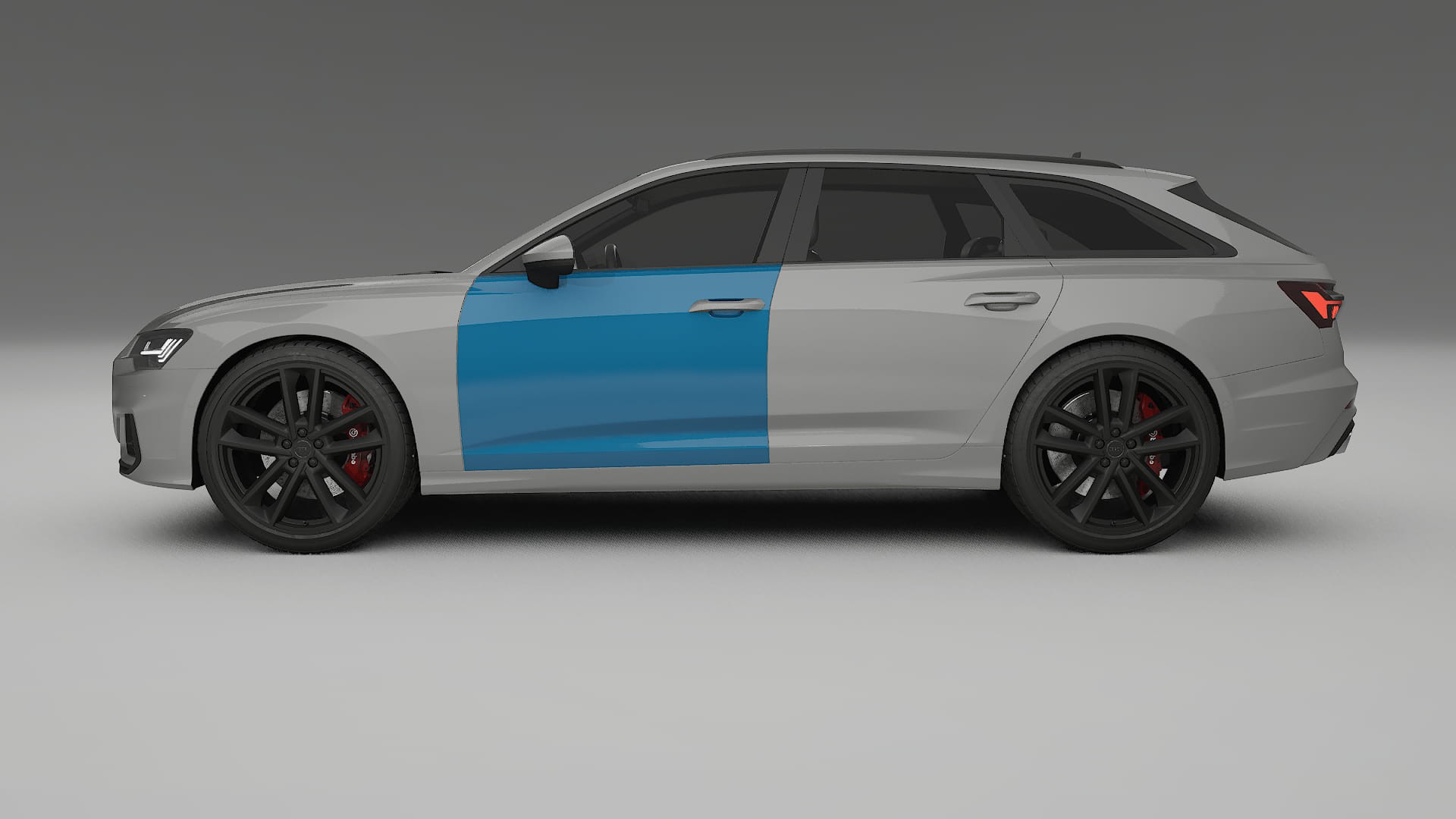 Audi S6 Avant prefacelift C8 PPF Fólie | CrystalGuard Transparentní TPU PPF Kompletní Pre-cut Kit